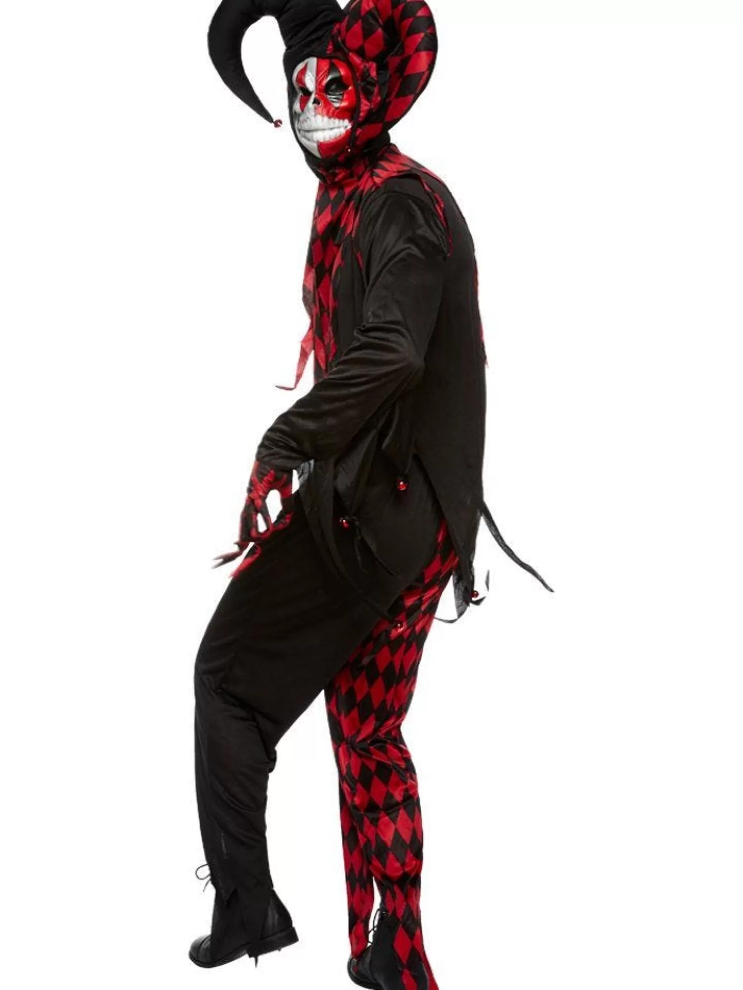 Krazed Jester - Adult Costume<Party Delights Store