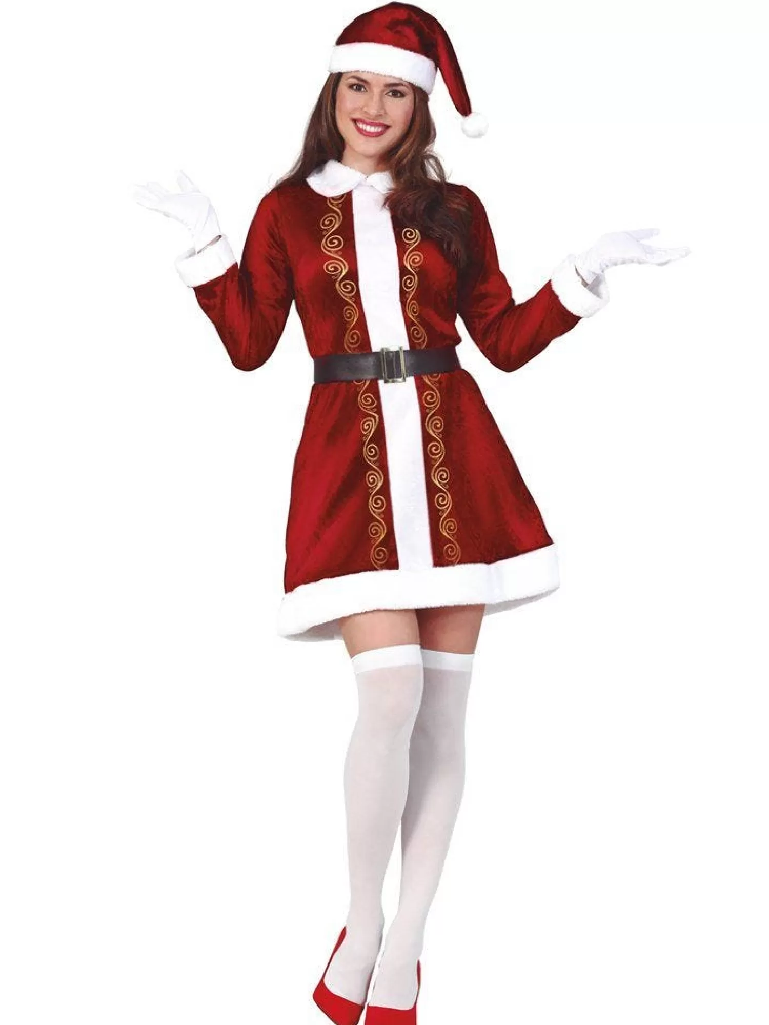 Lady Santa Claus - Adult Costume<Party Delights Cheap