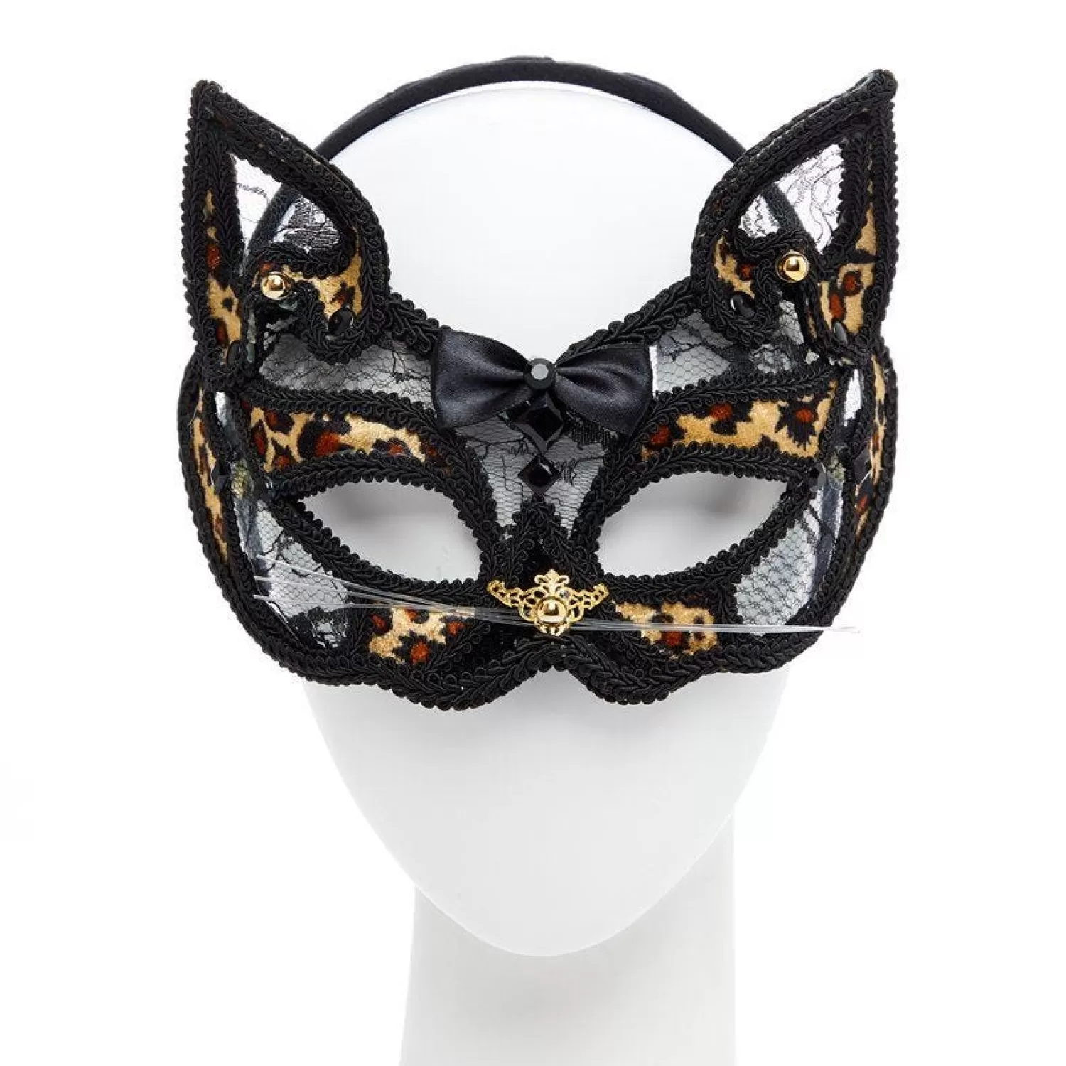 Sale Party Delights Leopard Masquerade Mask