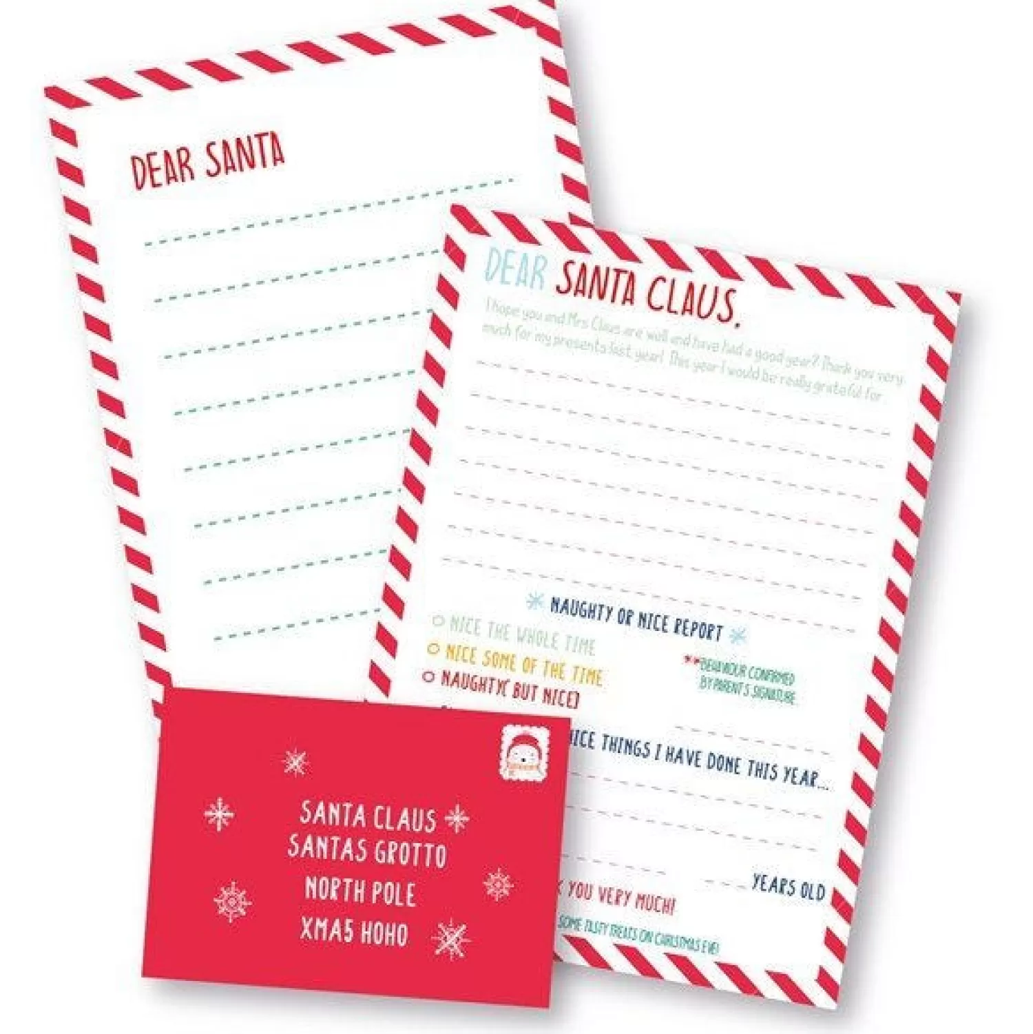 Letter To Santa Kit (8Pk)<Party Delights Cheap