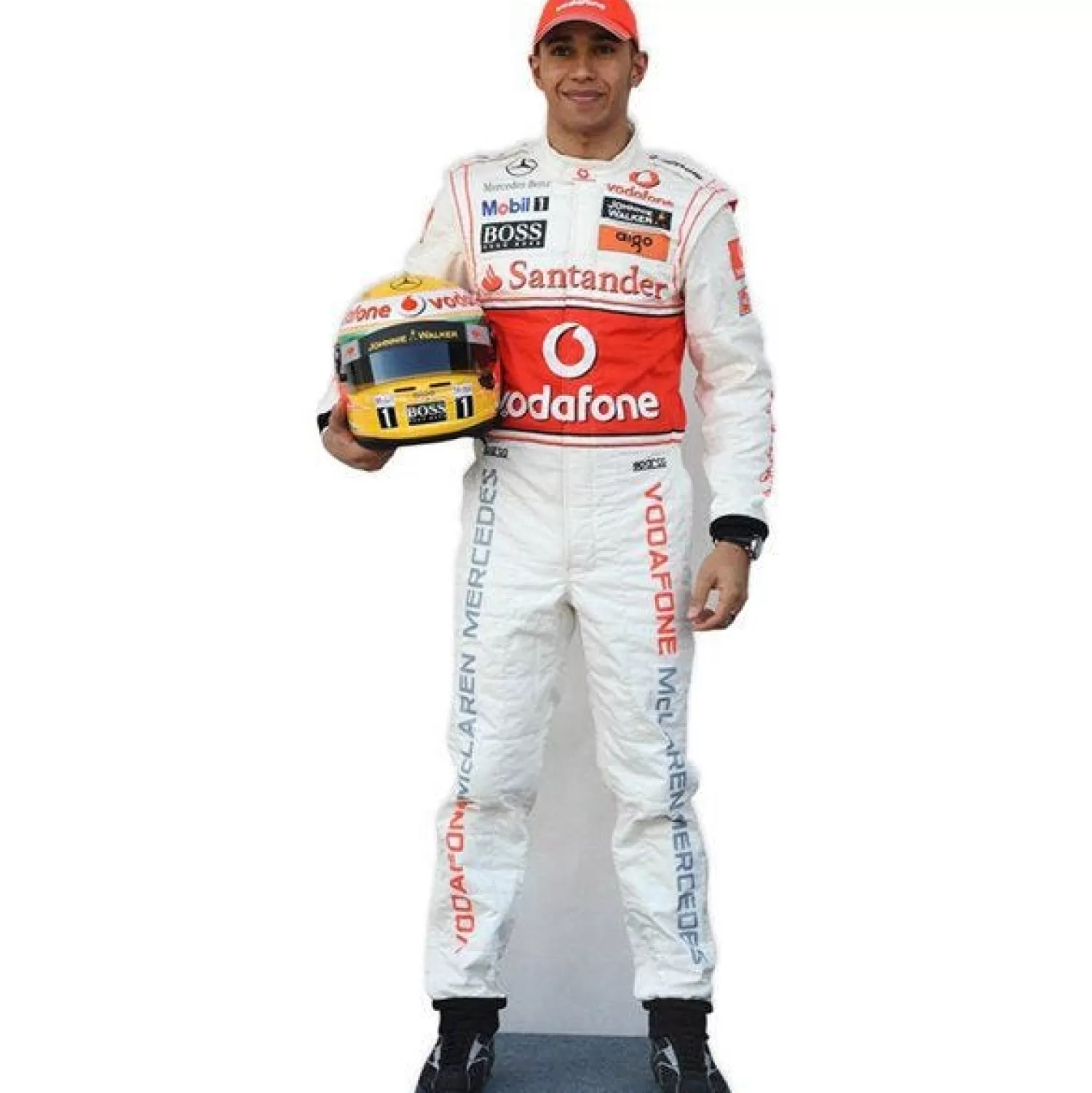 Best Sale Party Delights Lewis Hamilton Cardboard Cutout - 176Cm X 72Cm