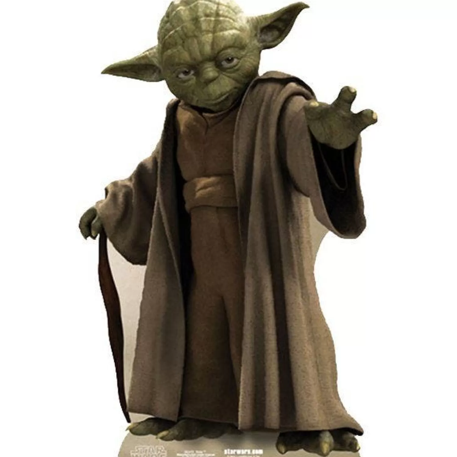 Flash Sale Party Delights Life Size Star Wars Yoda Cardboard Cutout - 76Cm X 47Cm