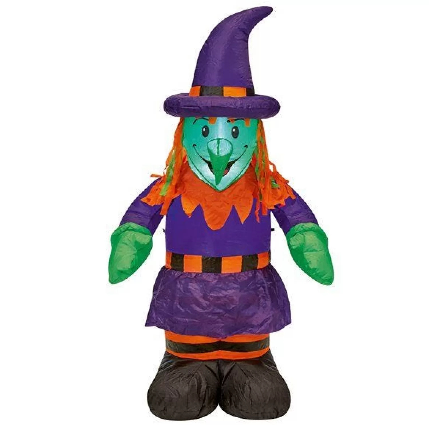 Light Up Inflatable Witch 1.2M<Party Delights Cheap