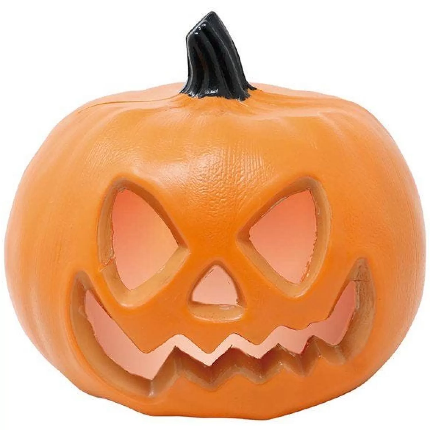 Light Up Smiley Carved Pumpkin - 20Cm<Party Delights Sale