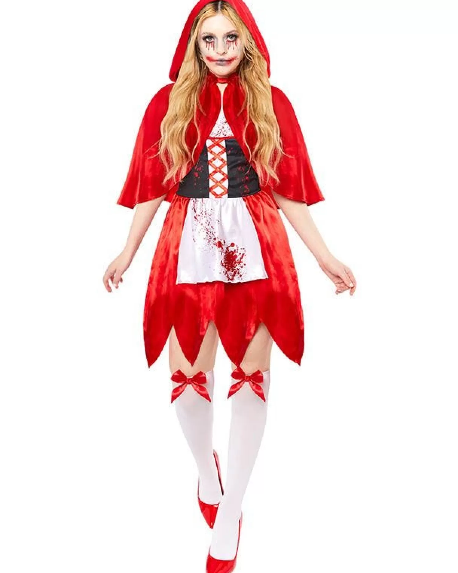 Little Dead Riding Hood Costume - Adult Costume<Party Delights Store