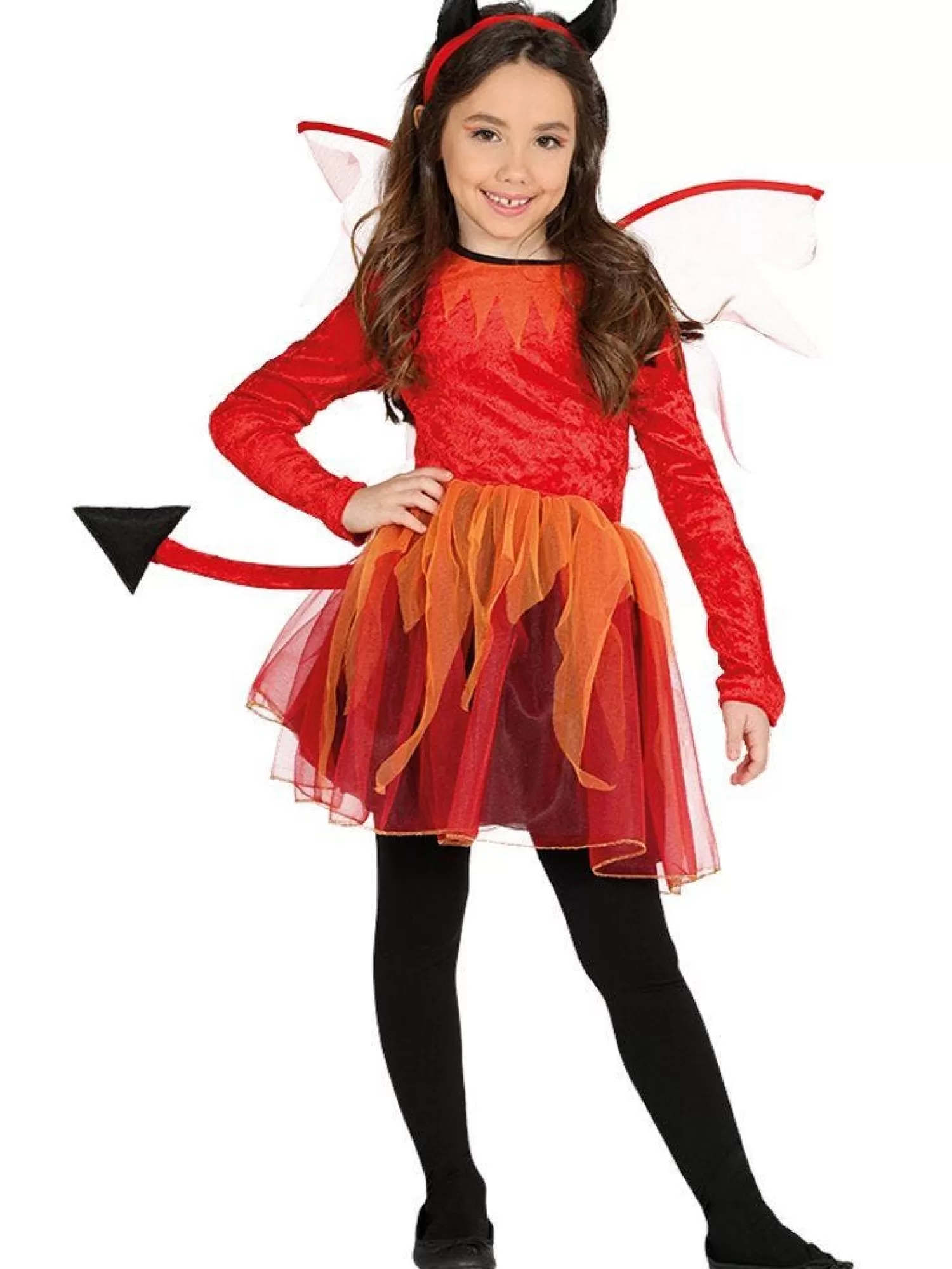 Little Devil With Wings - Child Costume<Party Delights Clearance