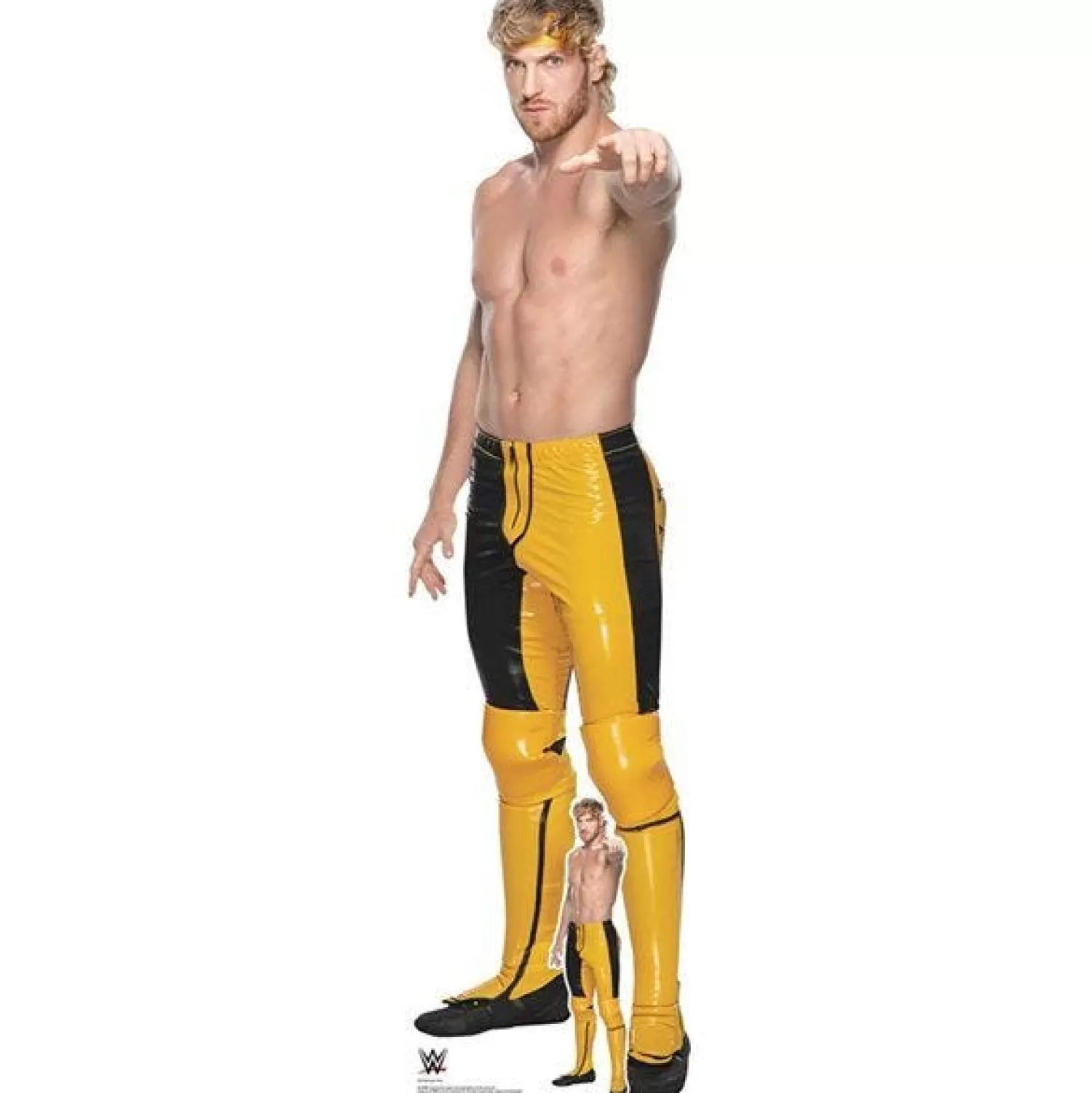 Cheap Party Delights Logan Paul Wwe Cardboard Cutout - 189Cm X 49Cm