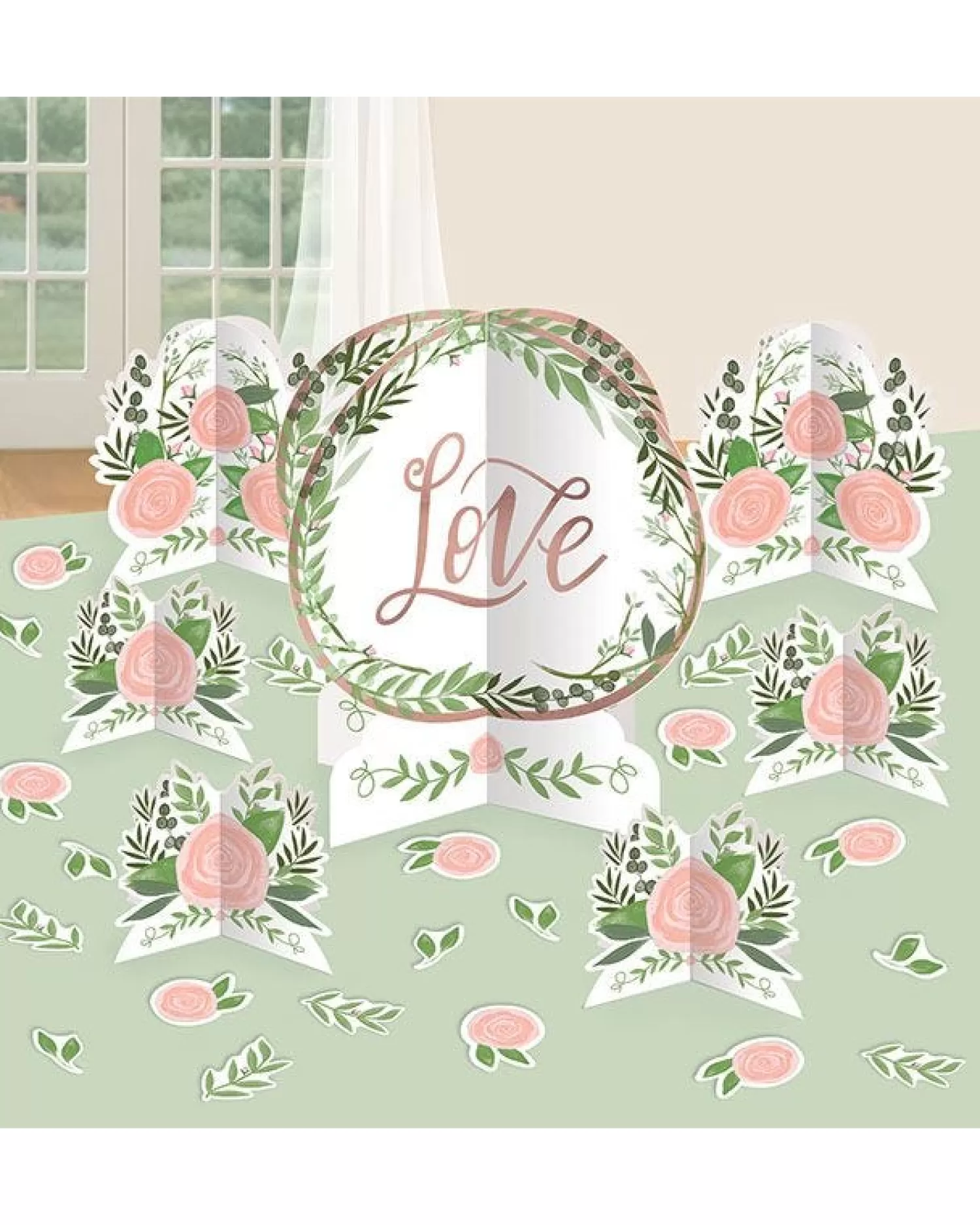 Store Party Delights Love & Leaves Table Decorating Kit