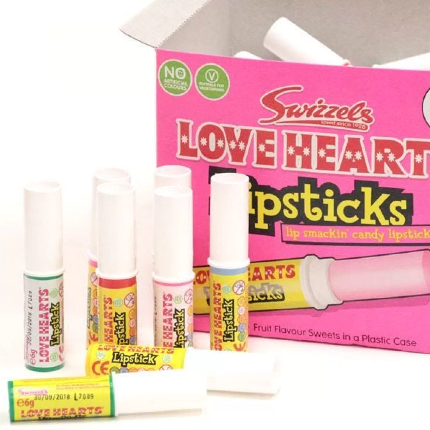 Shop Party Delights Love Hearts Lipsticks X60