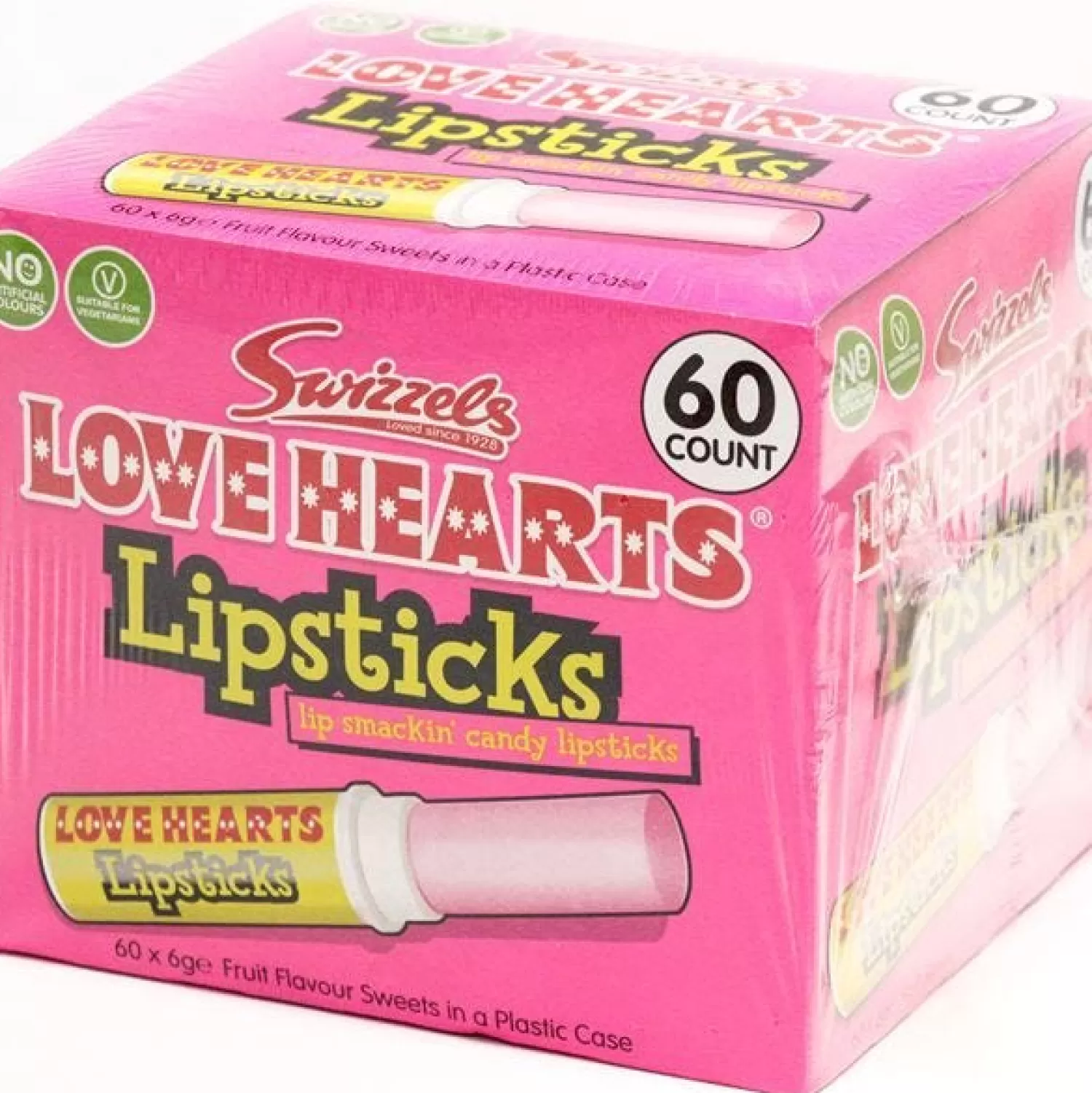 Shop Party Delights Love Hearts Lipsticks X60