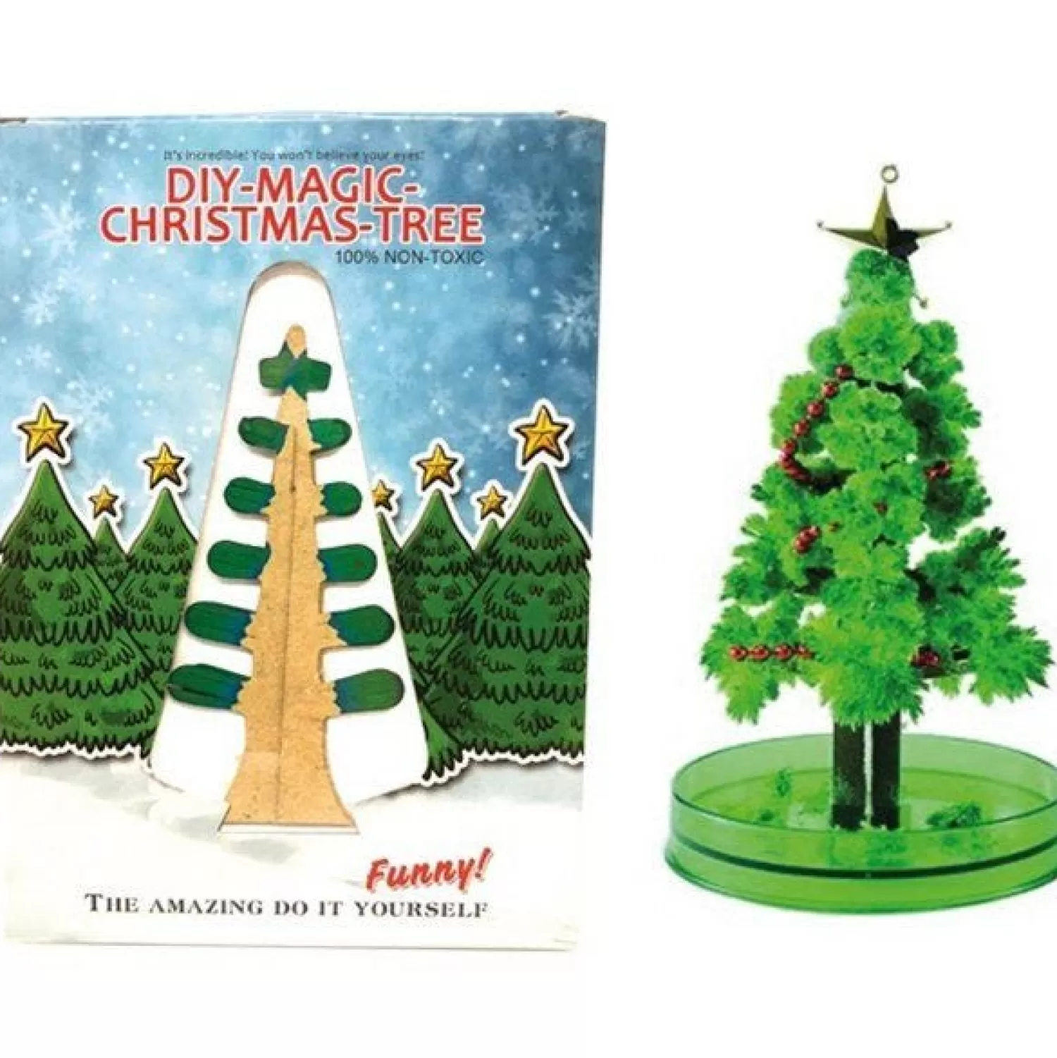 Magic Growing Christmas Tree - 16Cm<Party Delights Discount