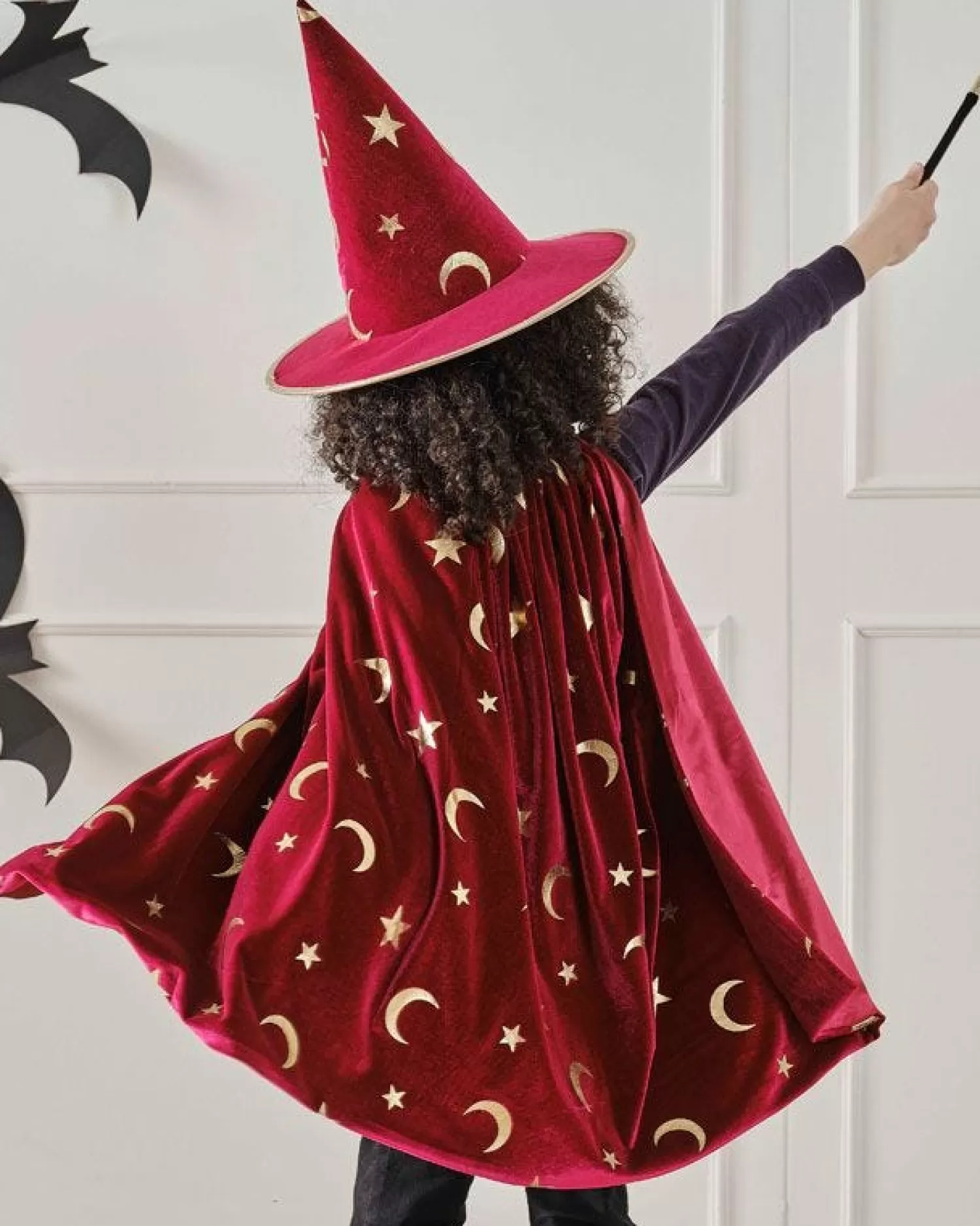 Magician Burgundy Cape<Party Delights Outlet