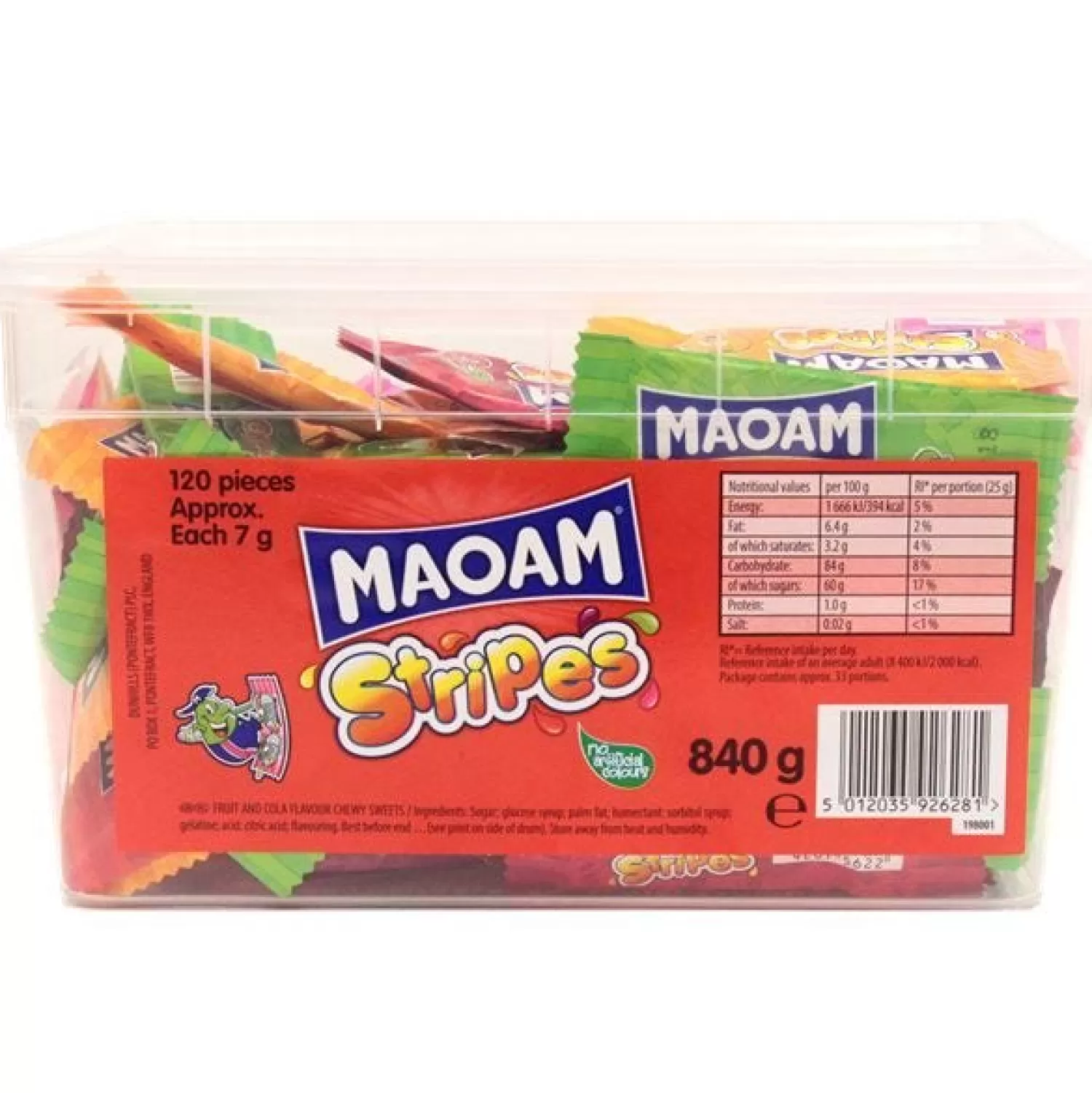 Fashion Party Delights Maoam Stripes - 840G