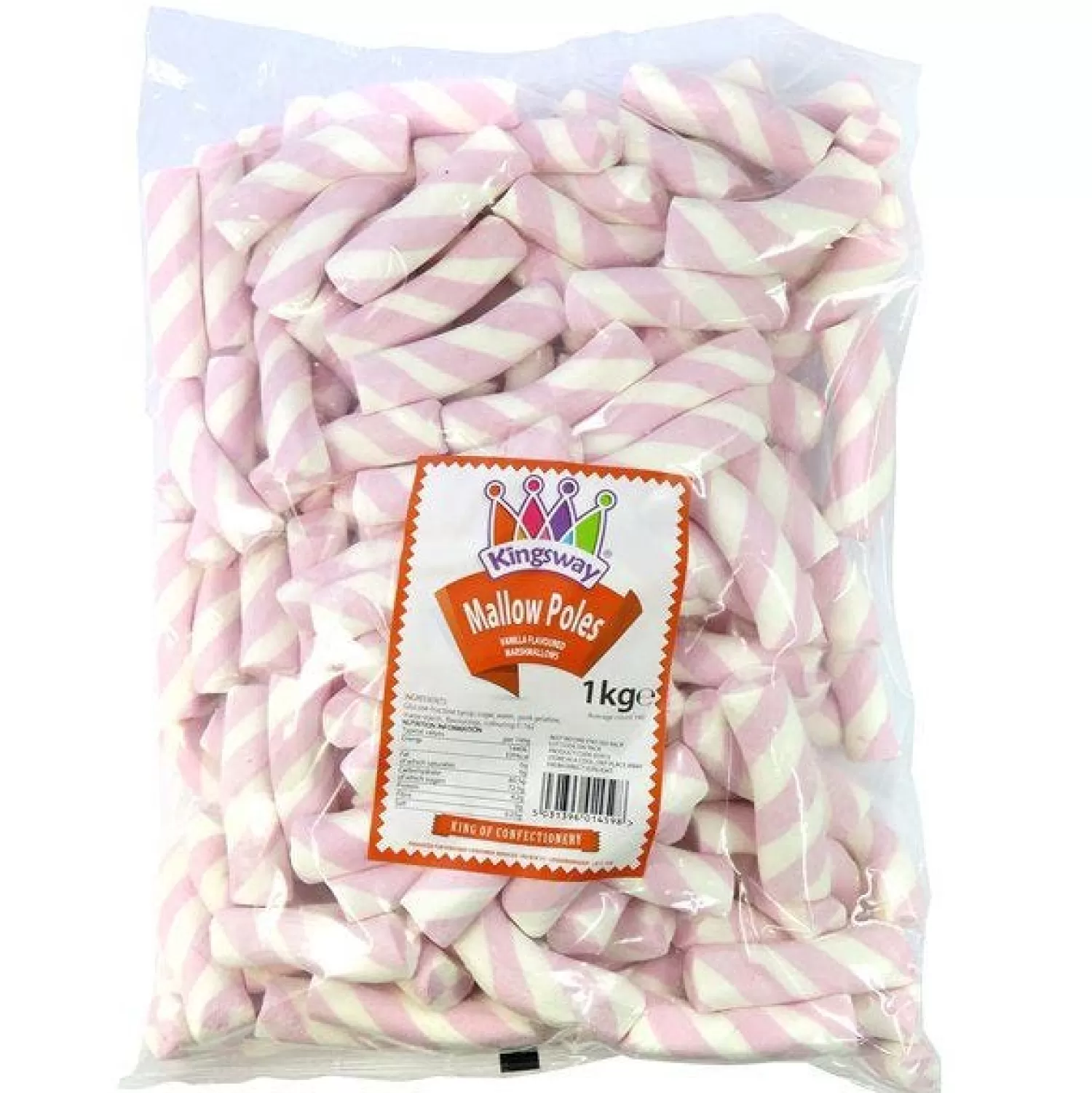 Clearance Party Delights Marshmallow Poles - 1Kg