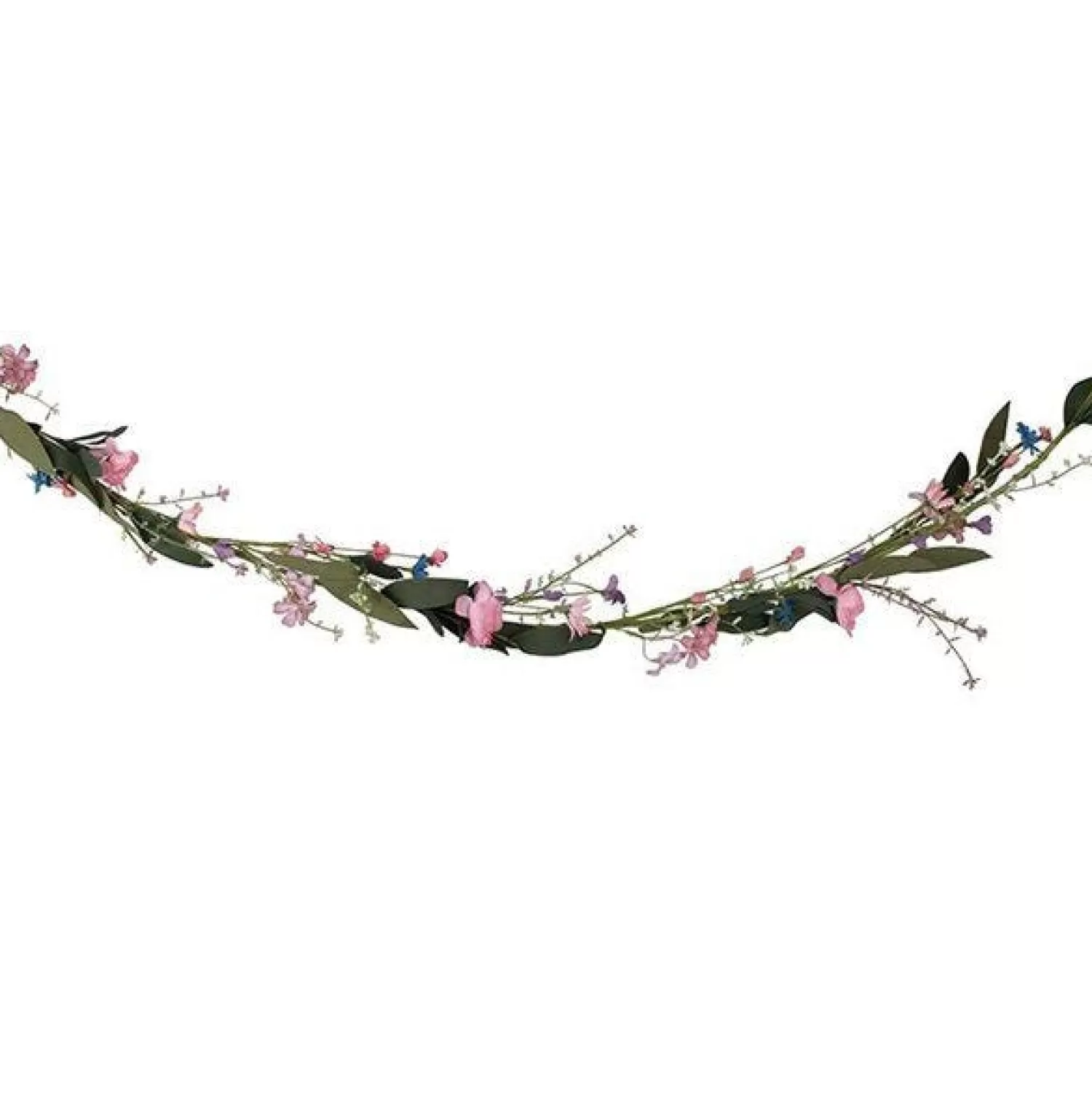 Hot Party Delights Meadow Floral Reuseable Artificial Flower Garland - 1.9M