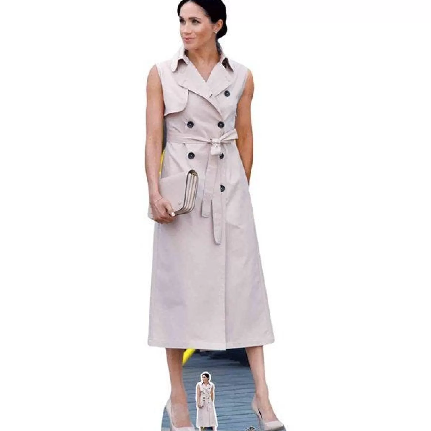 Store Party Delights Meghan Markle Cardboard Cutout - 172Cm X 55Cm