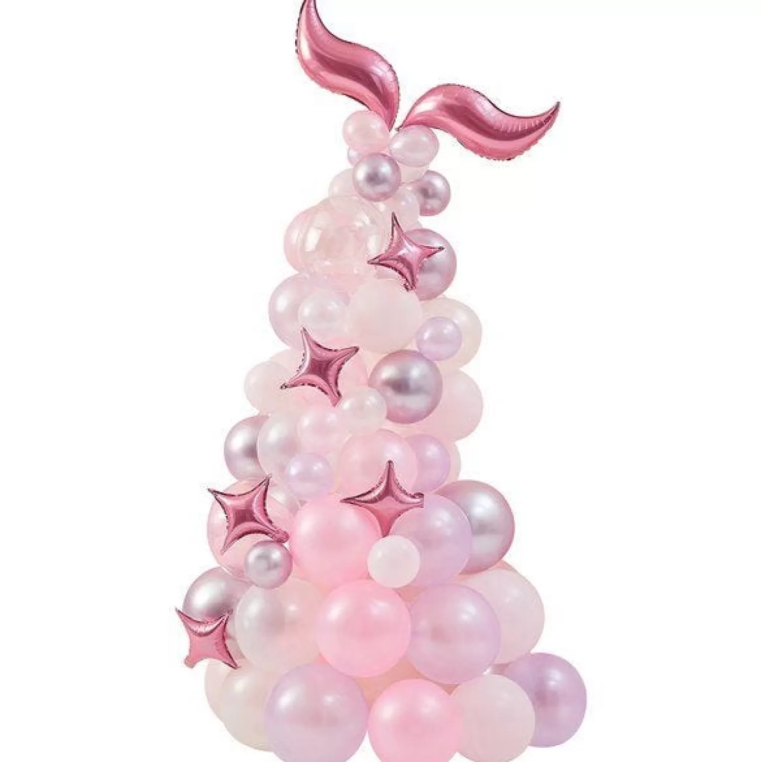 Hot Party Delights Mermaid Magic Balloon Arch - 80 Balloons