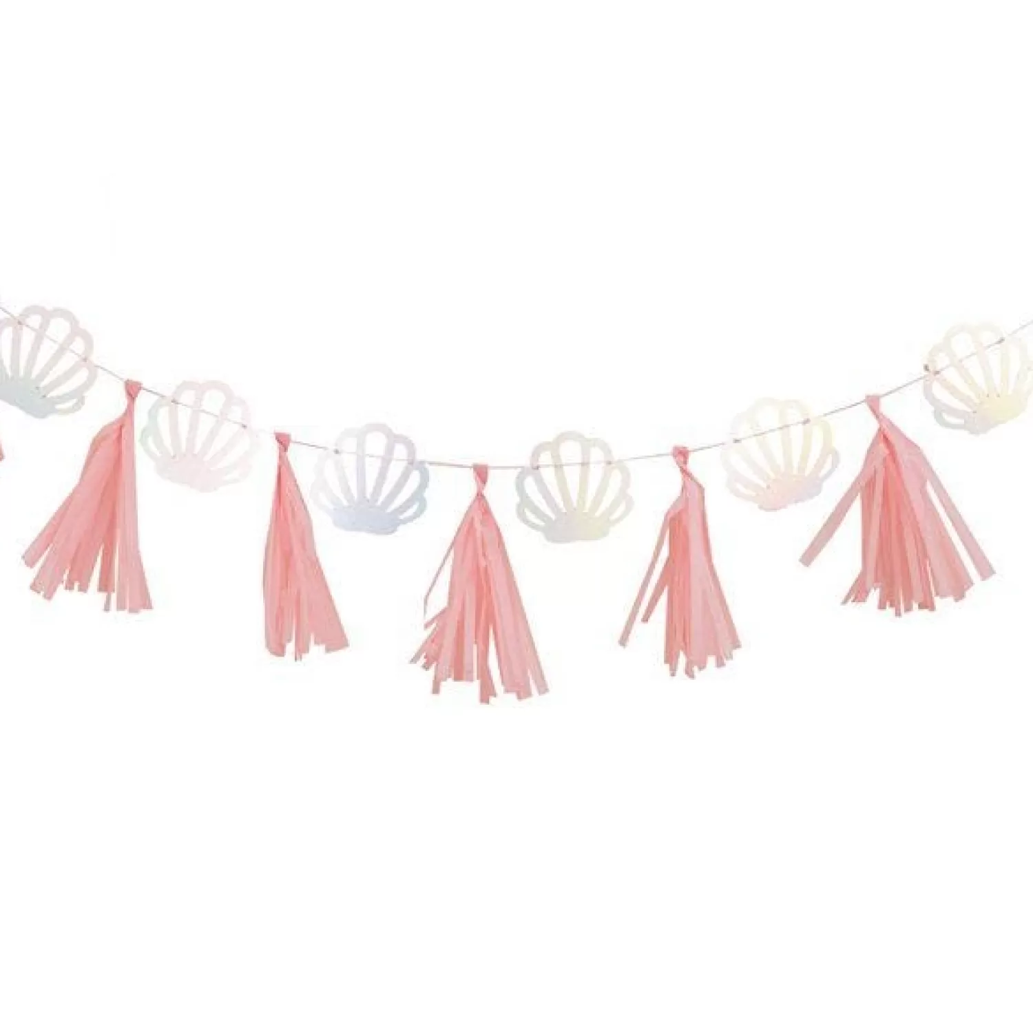 Best Party Delights Mermaid Magic Shell Tassel Garland - 2M