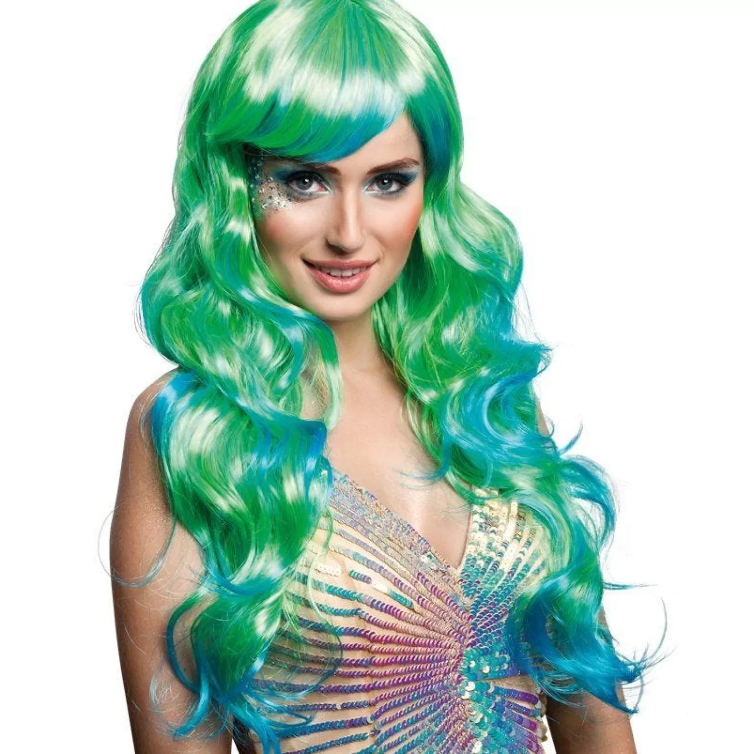 Fashion Party Delights Mermaid Ombre Wig