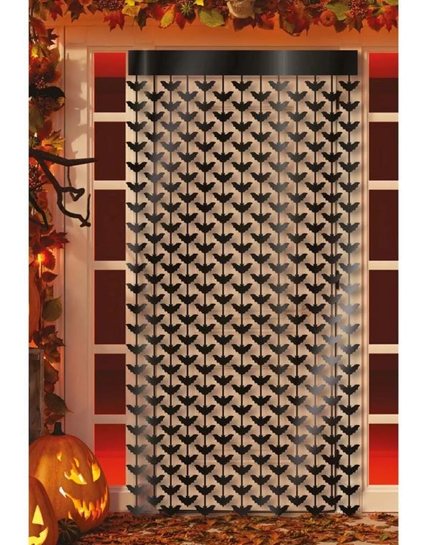 Metallic Bat Door Curtain<Party Delights Cheap