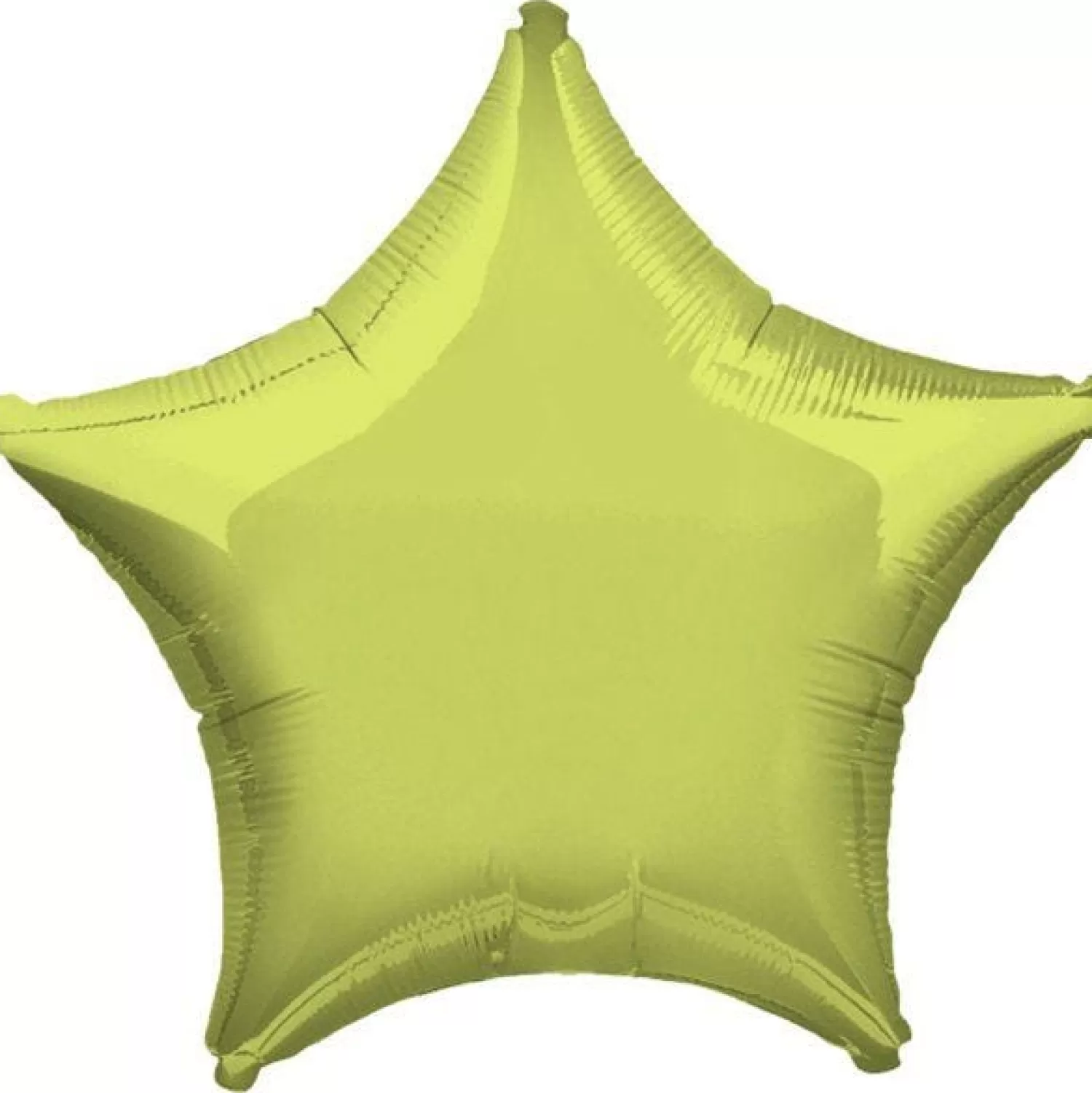 Metallic Lime Green Star Balloon - 19" Foil<Party Delights Best