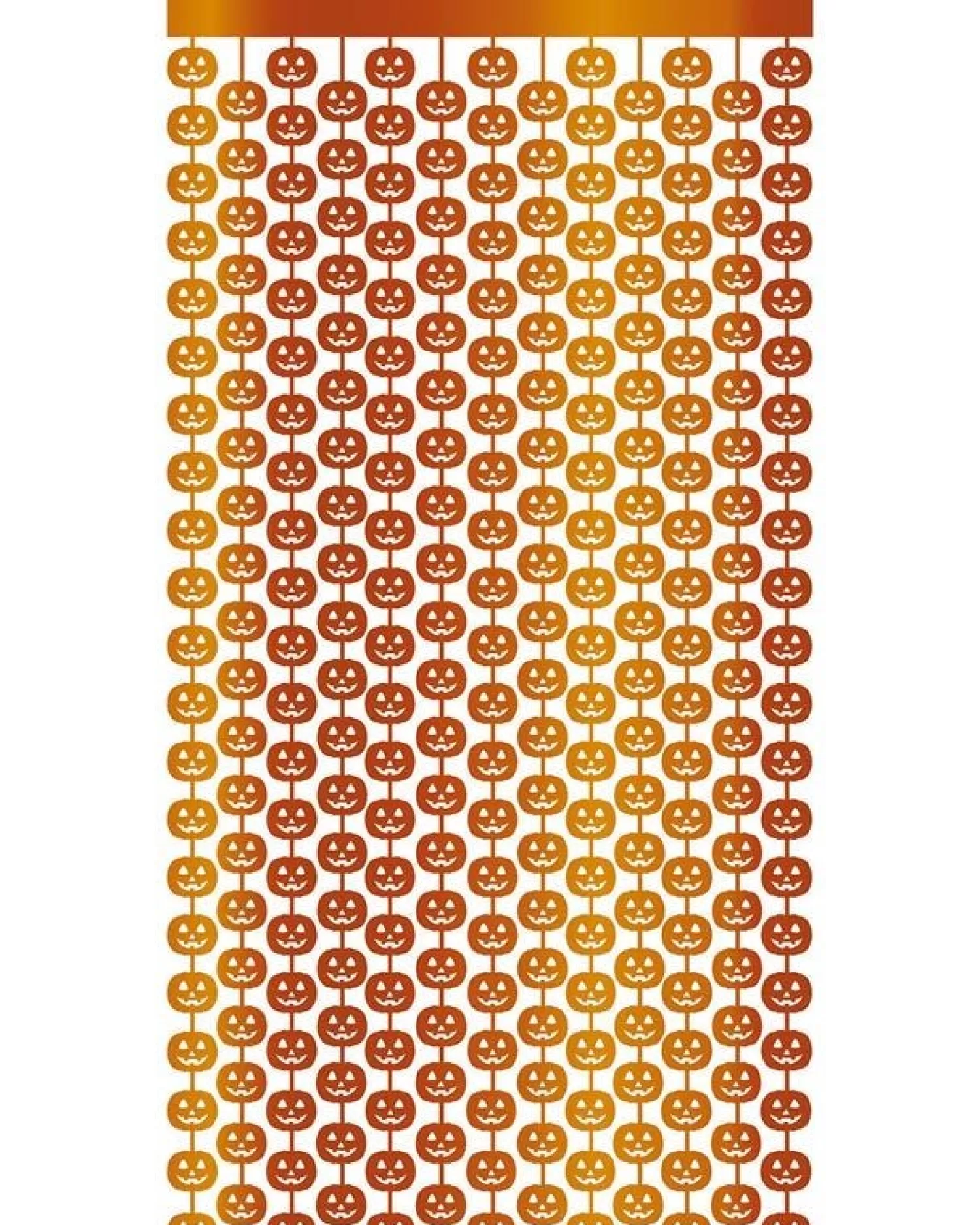 Metallic Pumpkin Door Curtain<Party Delights Shop