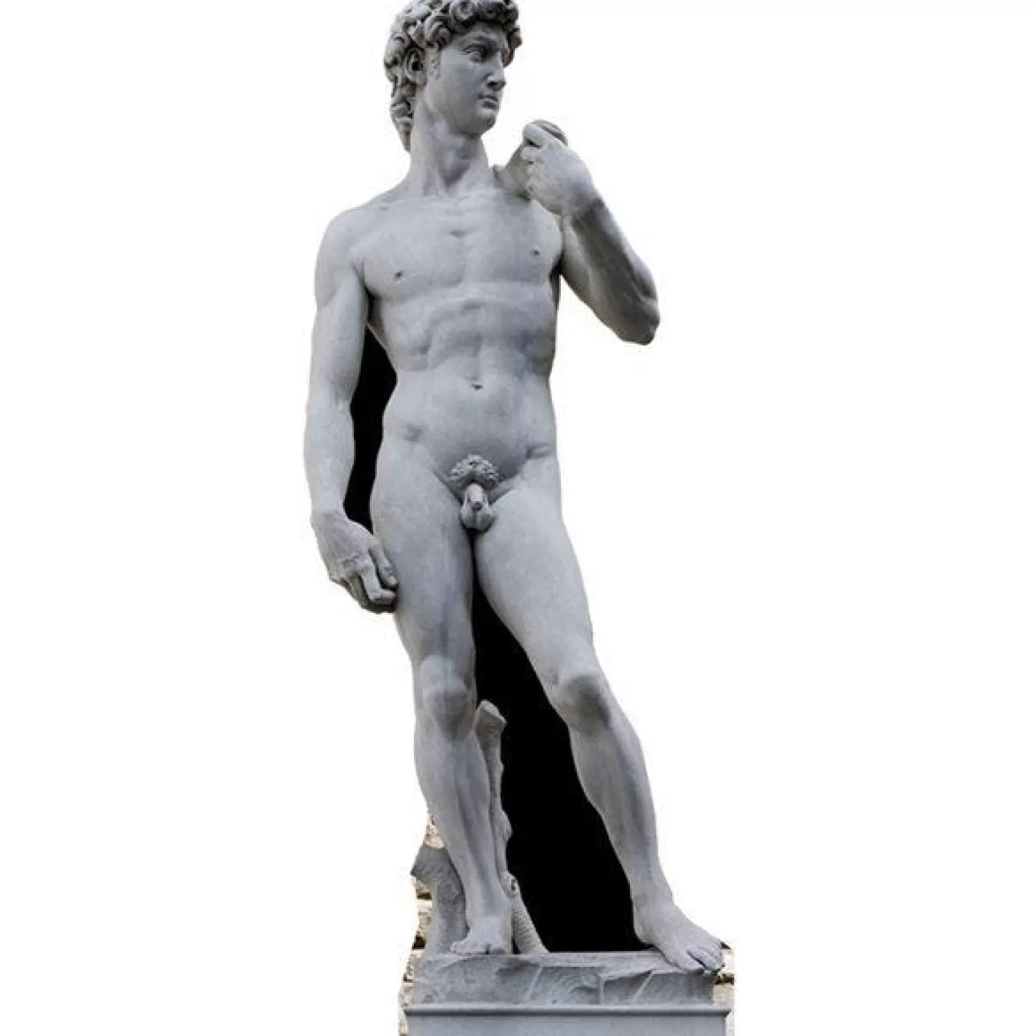 Shop Party Delights Michelangelo's David Statue Cardboard Cutout - 186Cm X 74Cm