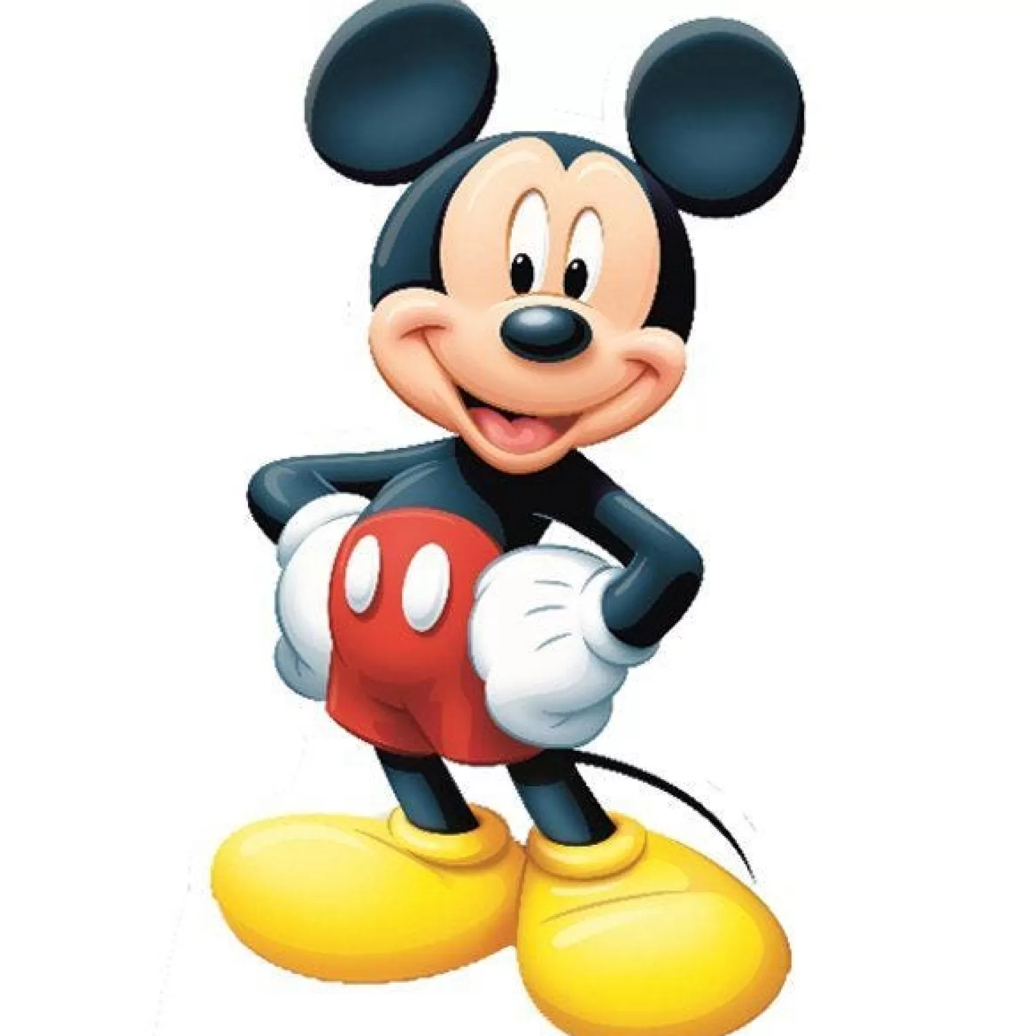 Best Party Delights Mickey Mouse Cardboard Cutout - 107Cm X 49Cm