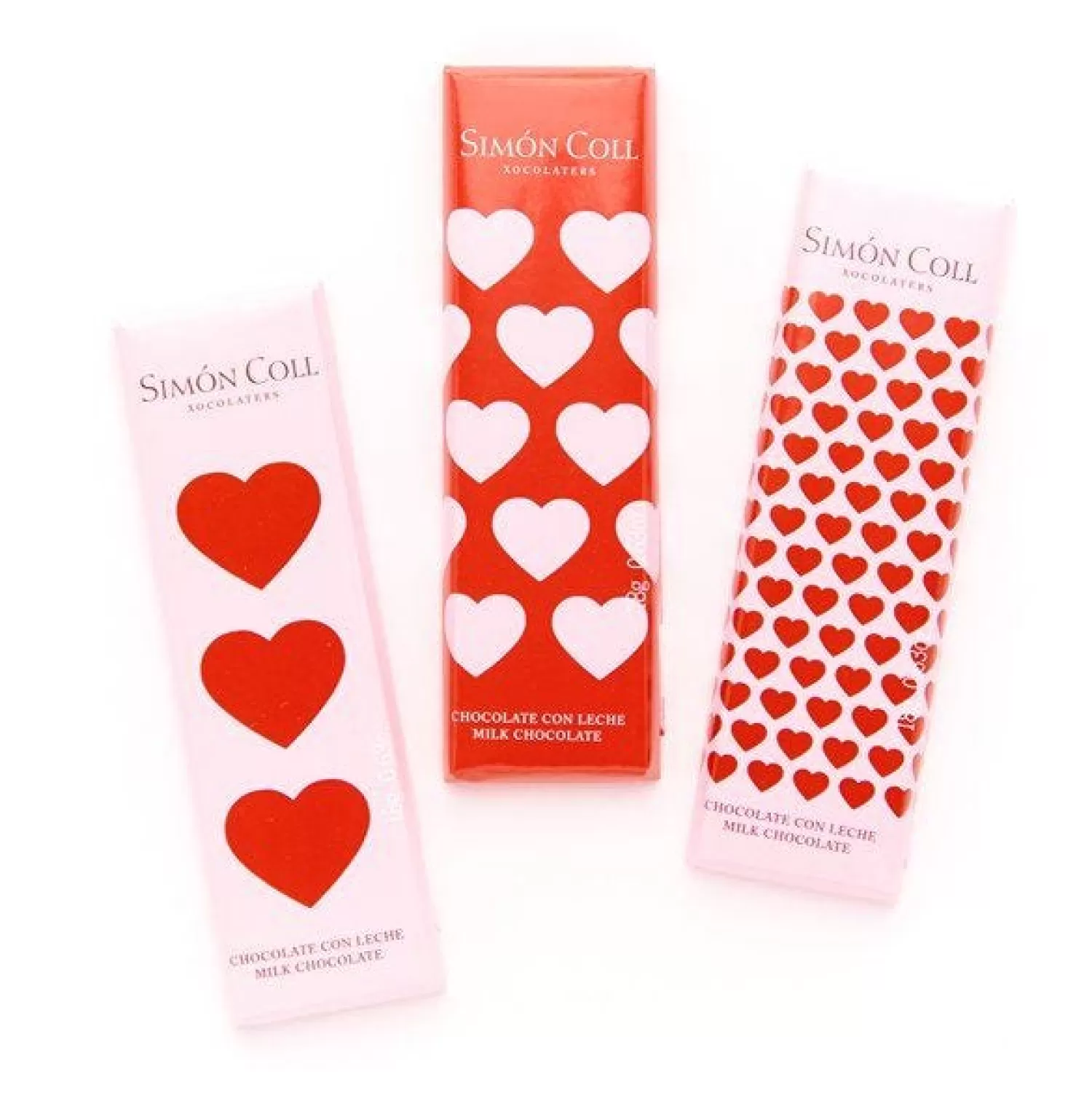 Cheap Party Delights Milk Chocolate Heart 3 Mini Bars Strip - 54G (3Pk)