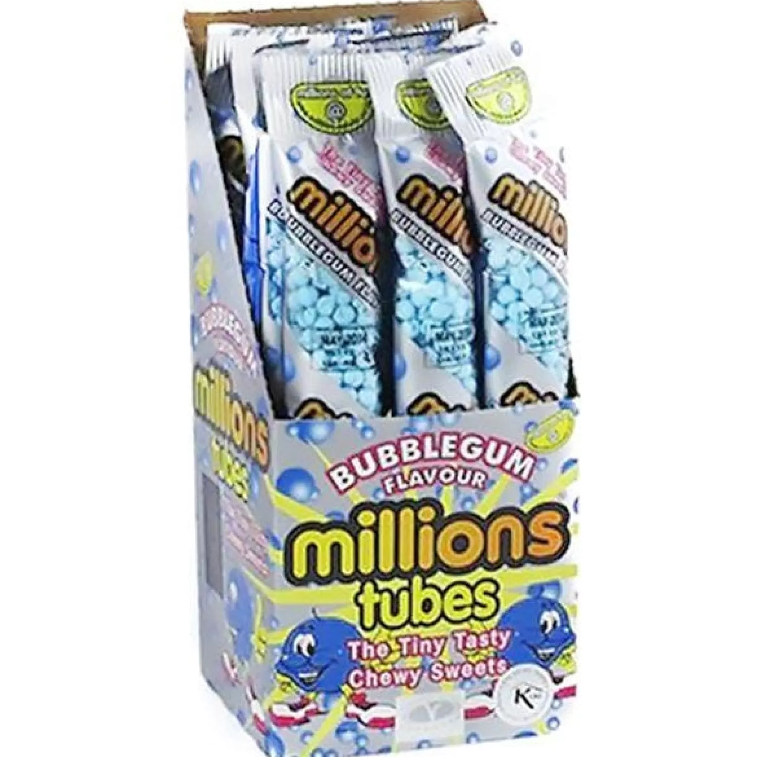 Online Party Delights Millions Tubes - Bubblegum Flavour X12