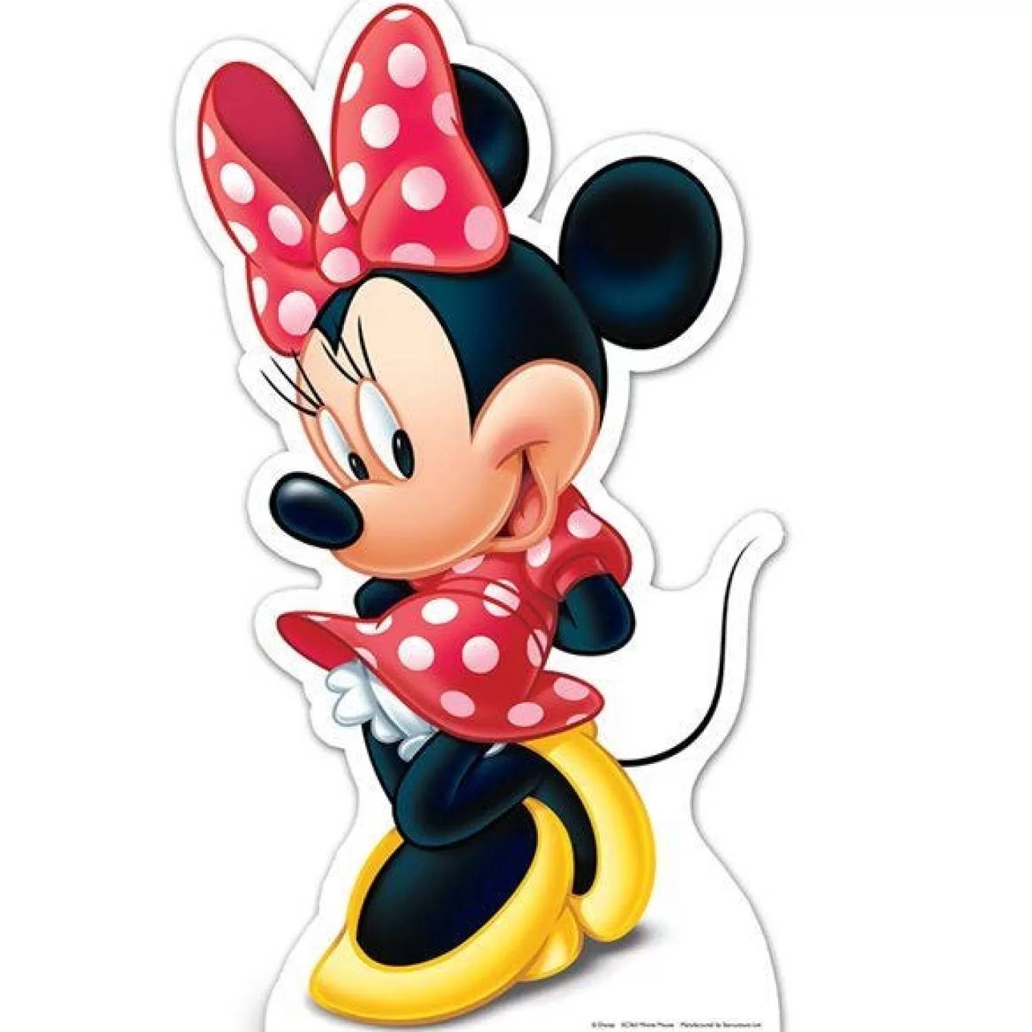 Store Party Delights Minnie Mouse Cardboard Cutout - 89Cm X 47Cm