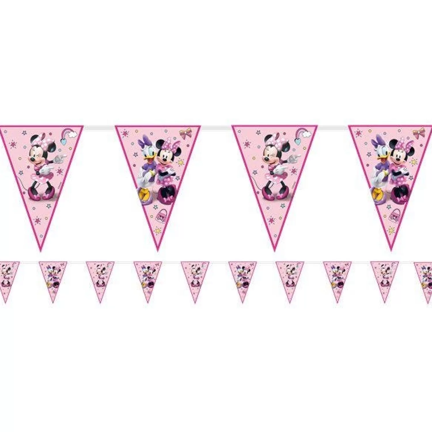 Sale Party Delights Minnie Mouse Junior Paper Flag Bunting - 2.3M