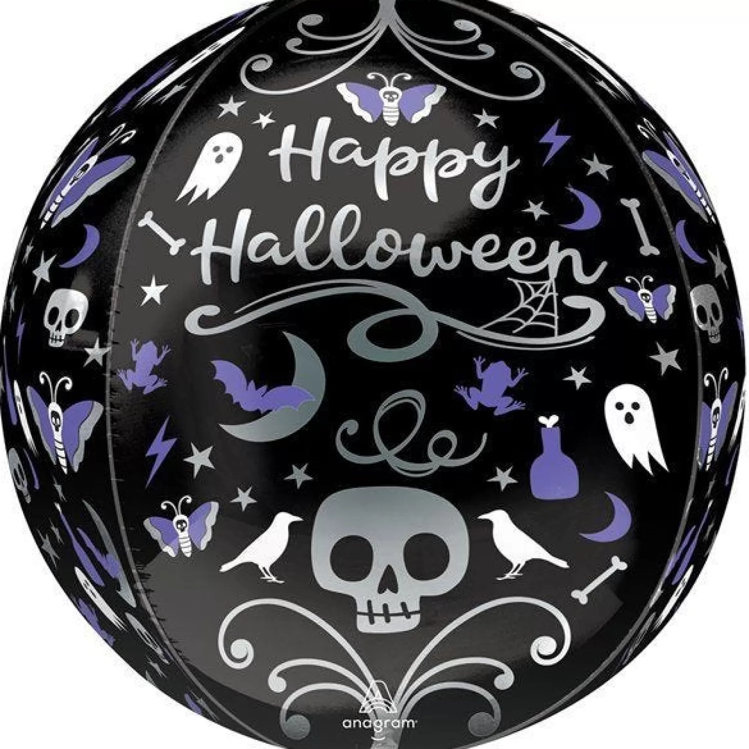 Moonlight Halloween Orbz Balloon<Party Delights Cheap