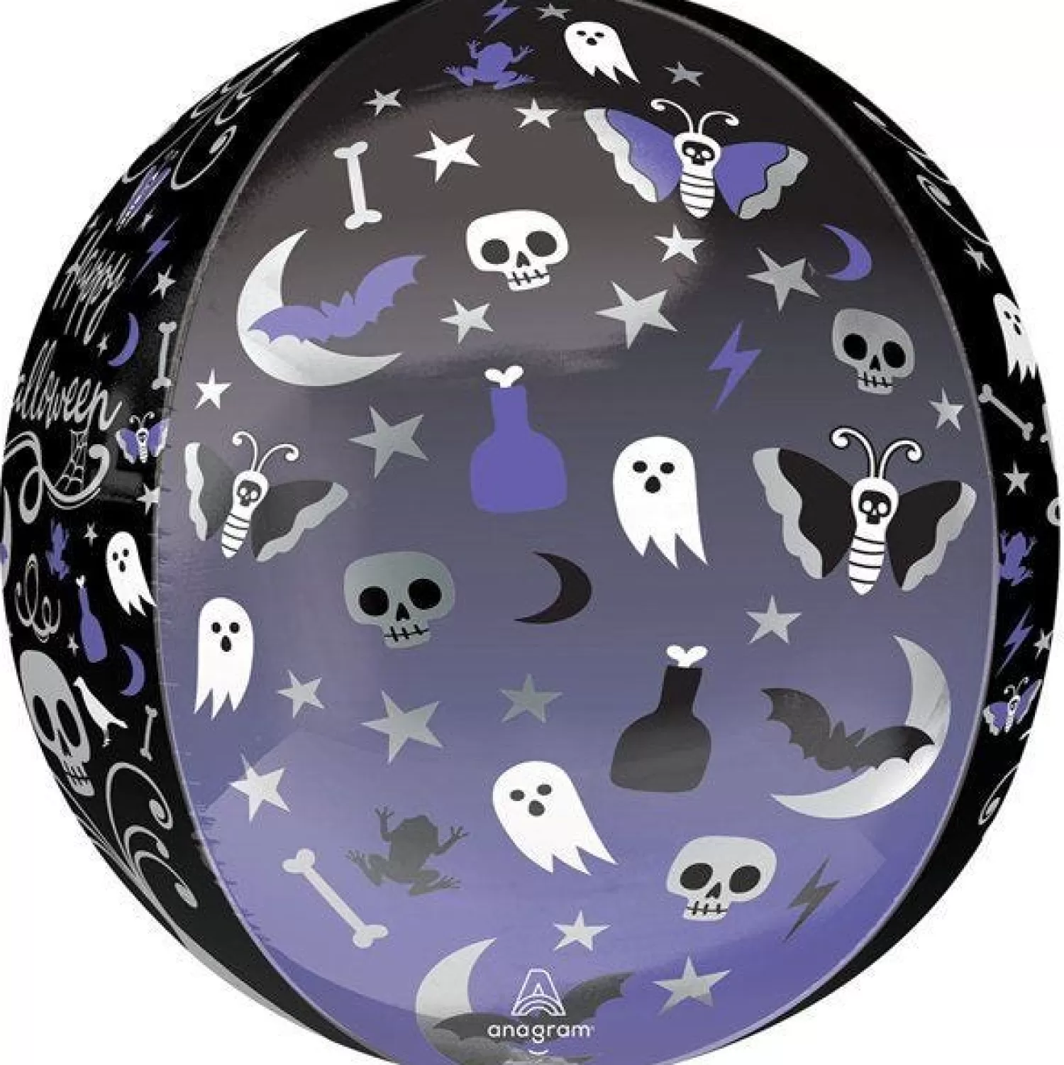 Moonlight Halloween Orbz Balloon<Party Delights Cheap