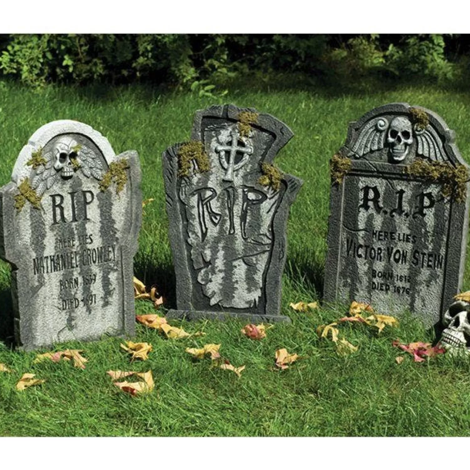 Mossy Tombstones - 54Cm<Party Delights Sale