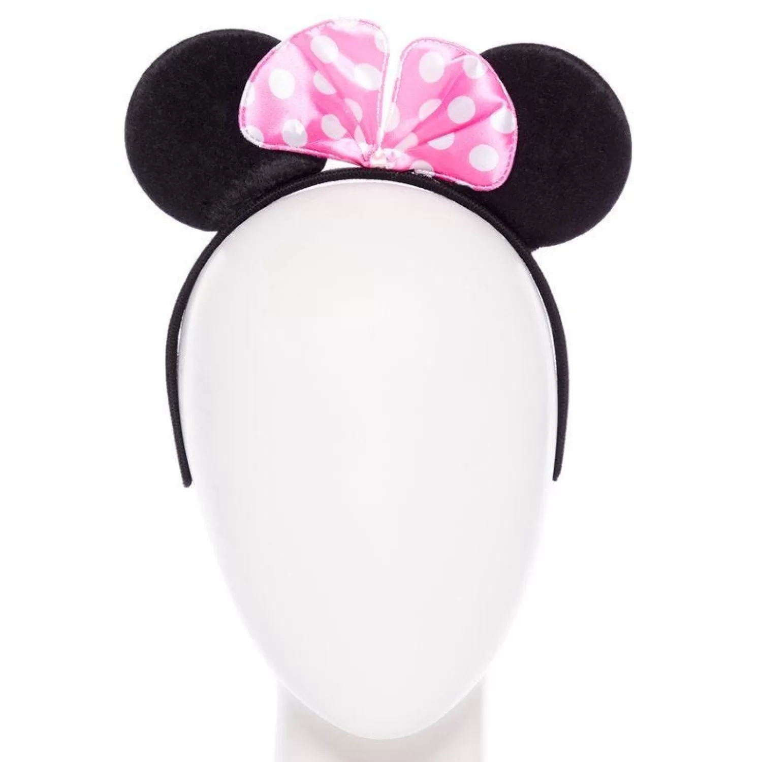 Hot Party Delights Mouse Ears & Pink Bow Headband