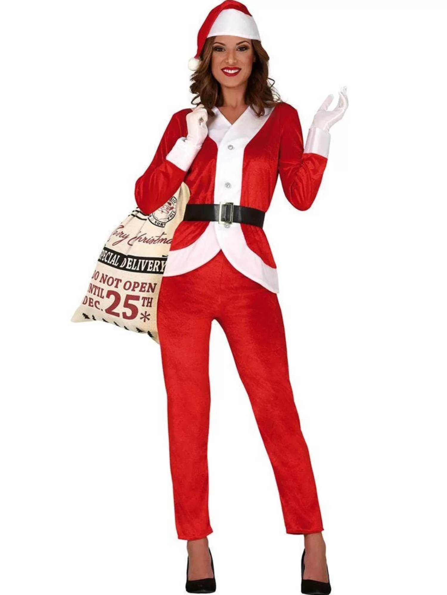 Mrs Santa Claus - Adult Costume<Party Delights Hot