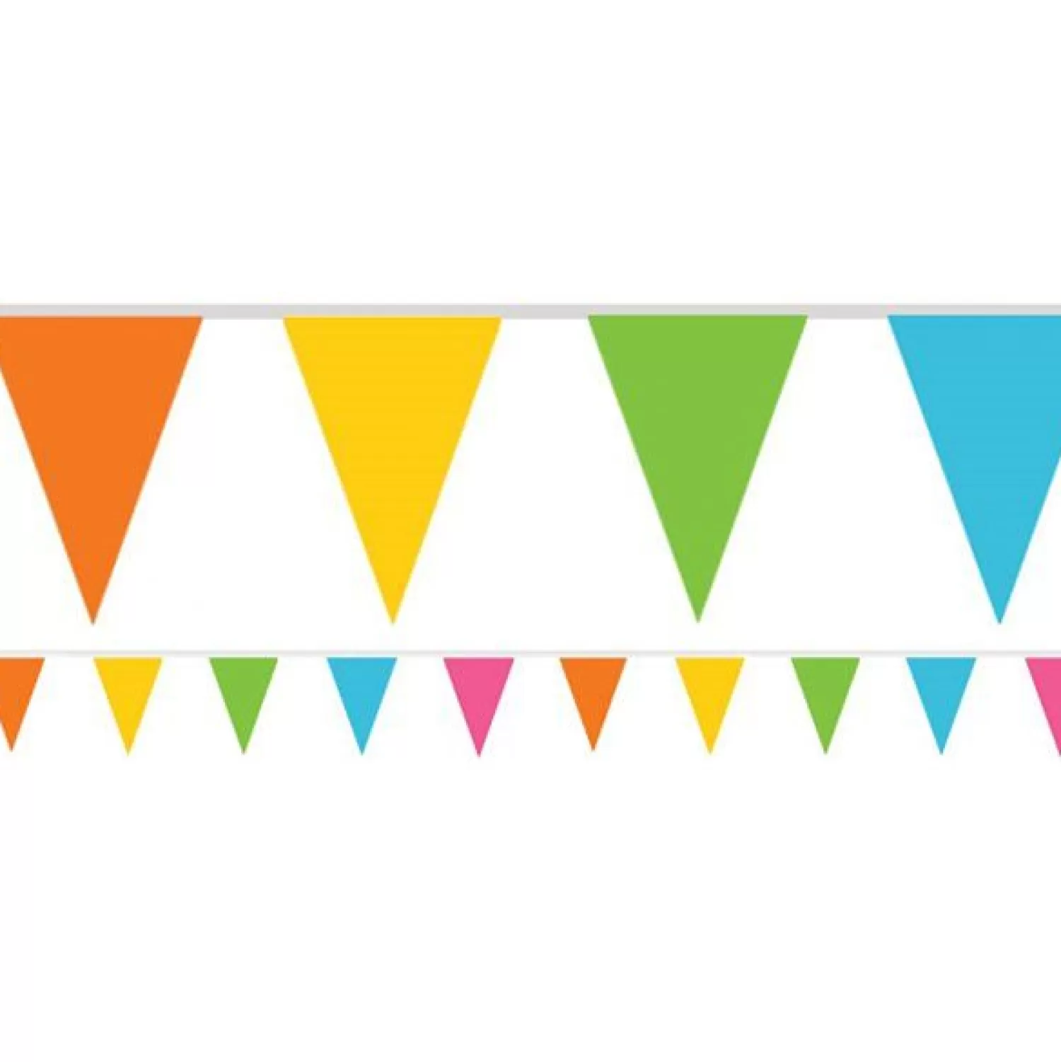 Cheap Party Delights Multicoloured Paper Bunting - 4.5M