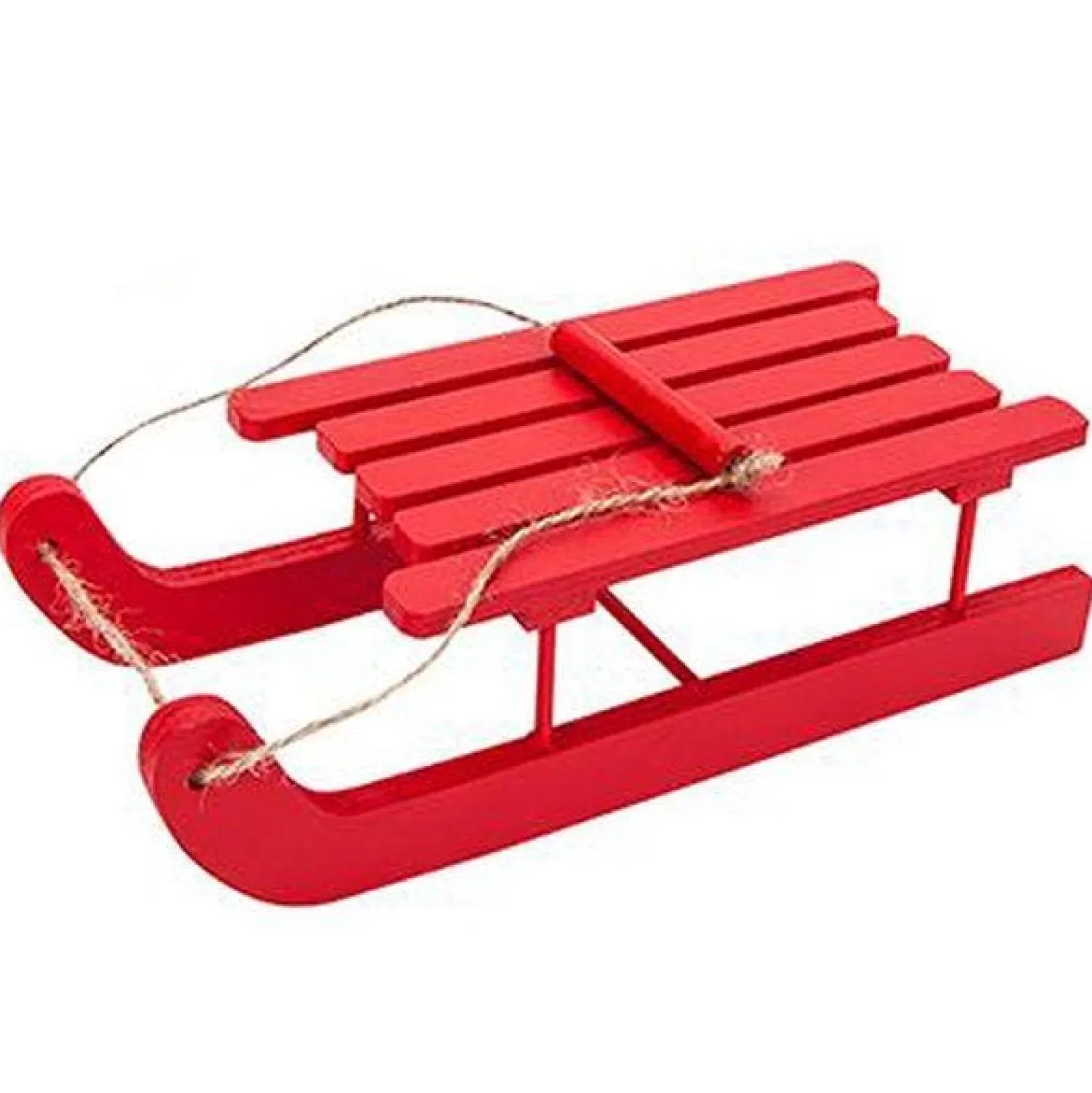 Naughty Elf Red Wooden Sleigh<Party Delights New