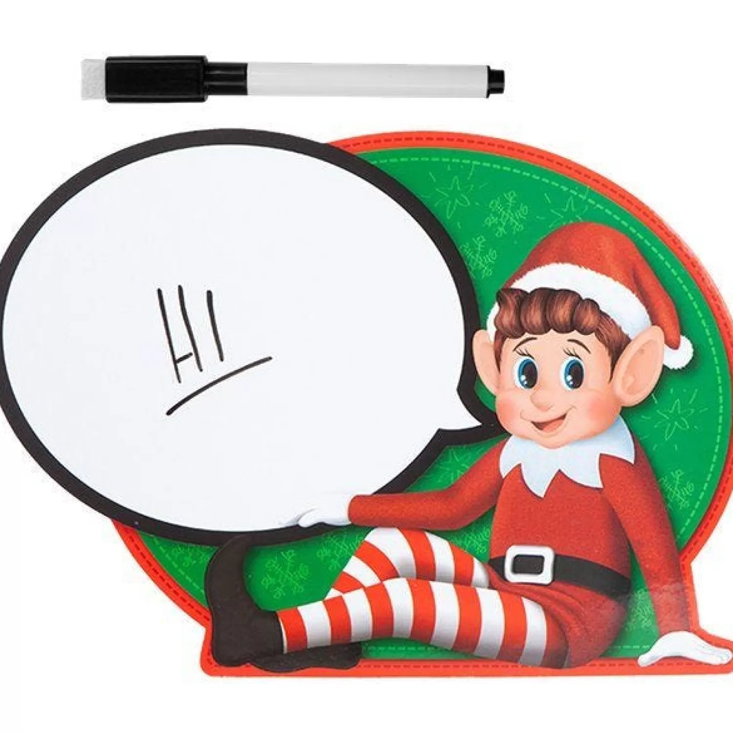 Naughty Elf Speech Bubble Sign<Party Delights Sale