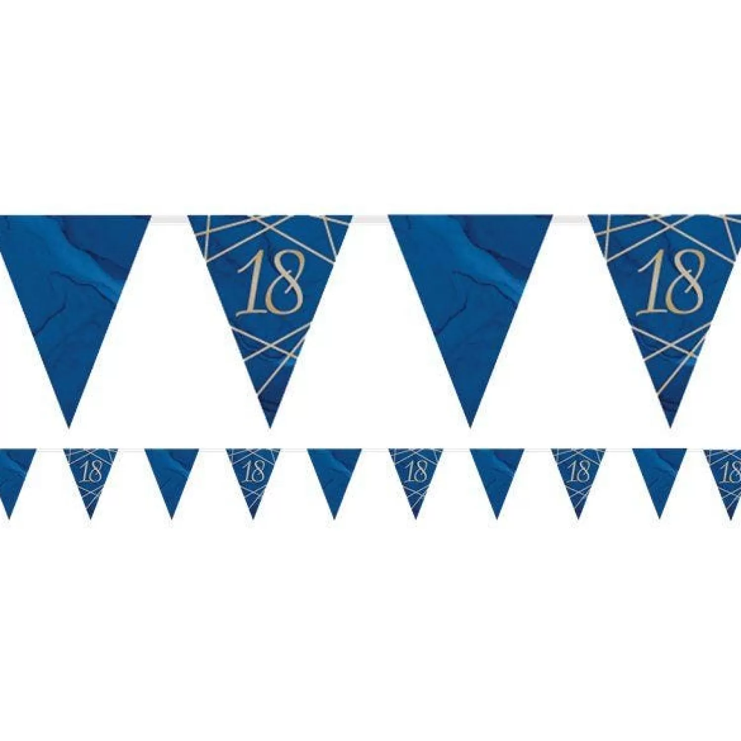 Best Sale Party Delights Navy & Gold Geode 18Th Birthday Paper Bunting - 3.7M