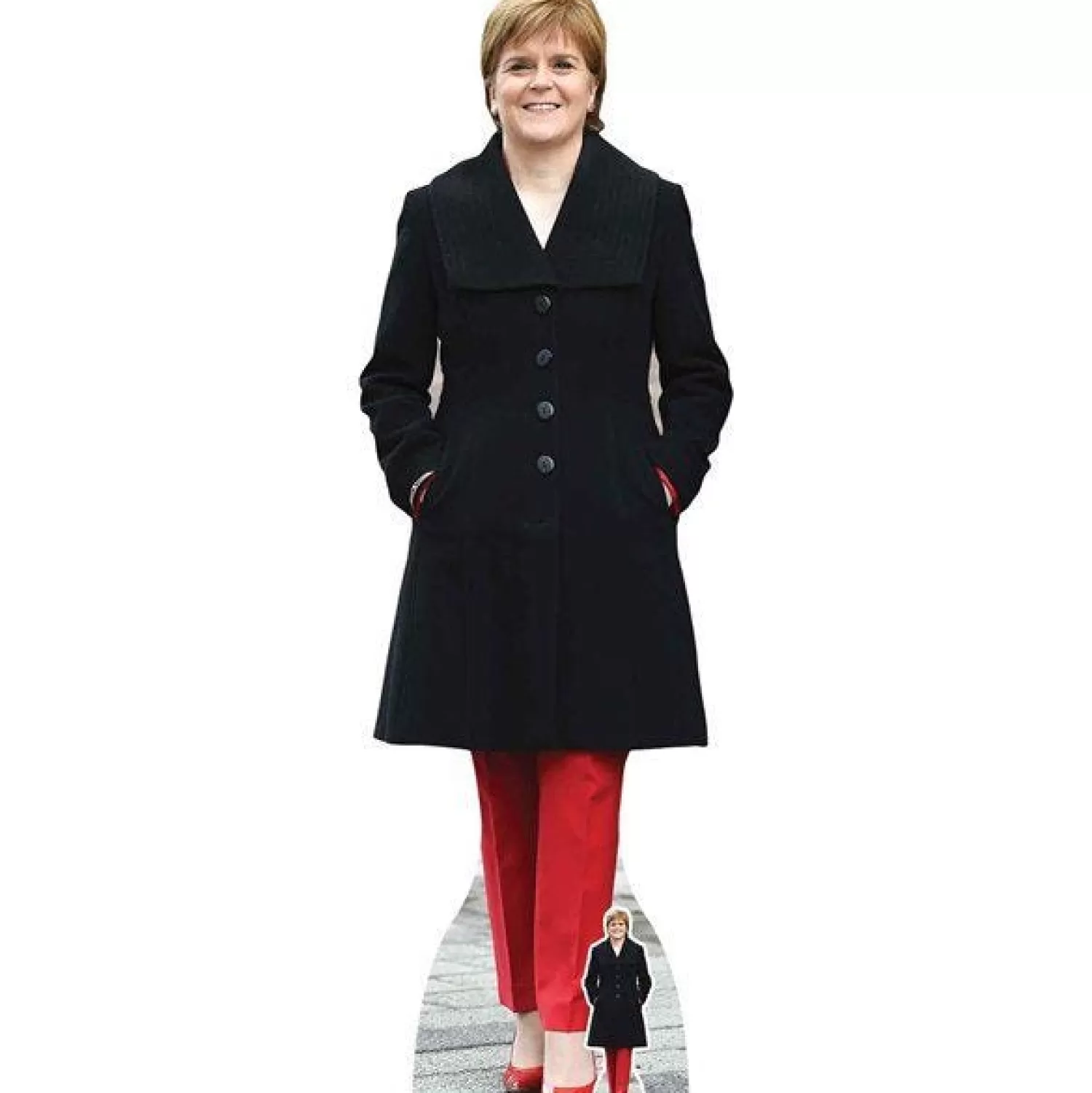 Hot Party Delights Nicola Sturgeon Cardboard Cutout - 166Cm X 55Cm