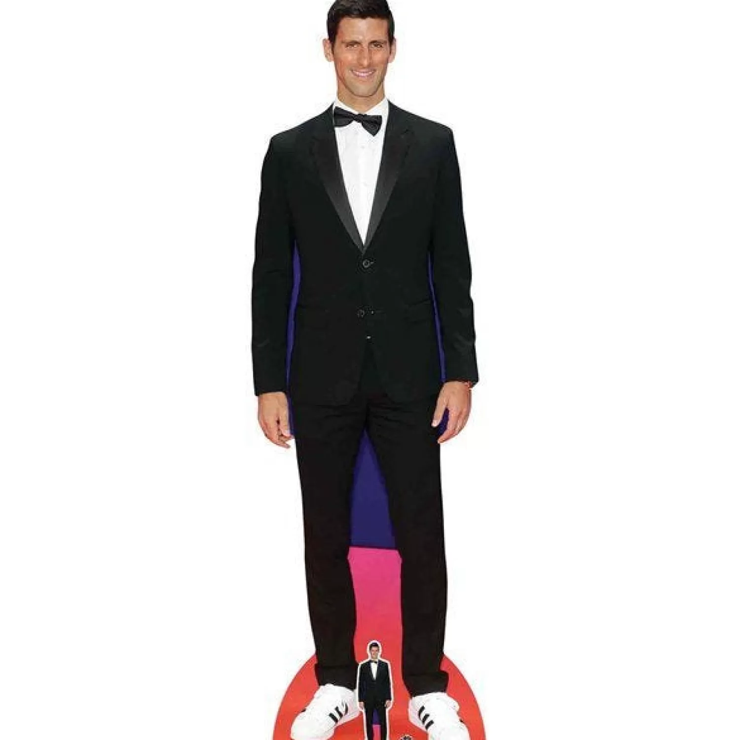 Clearance Party Delights Novak Djokovic Cardboard Cutout - 190Cm X 58Cm