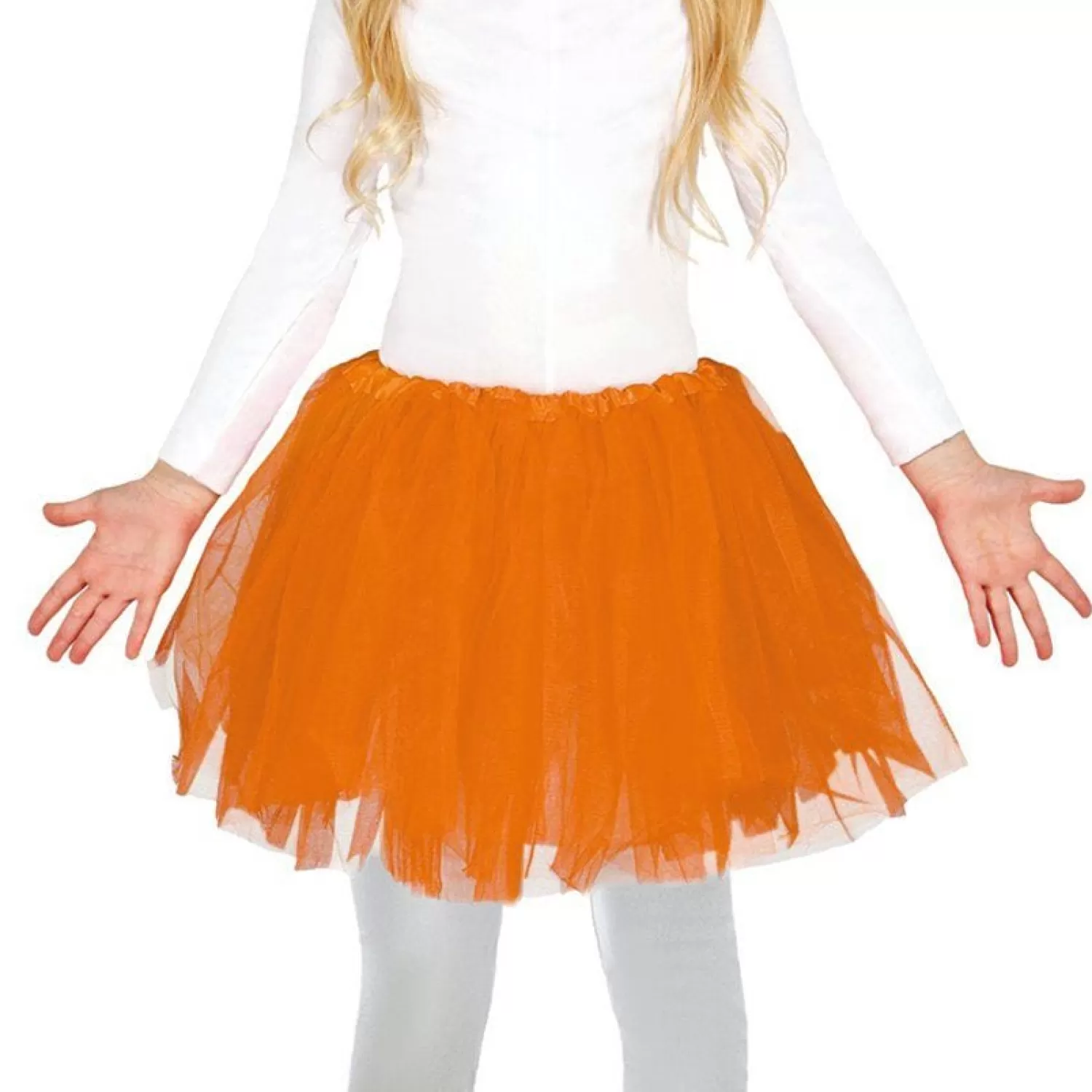 Orange Tutu - Child One Size<Party Delights New