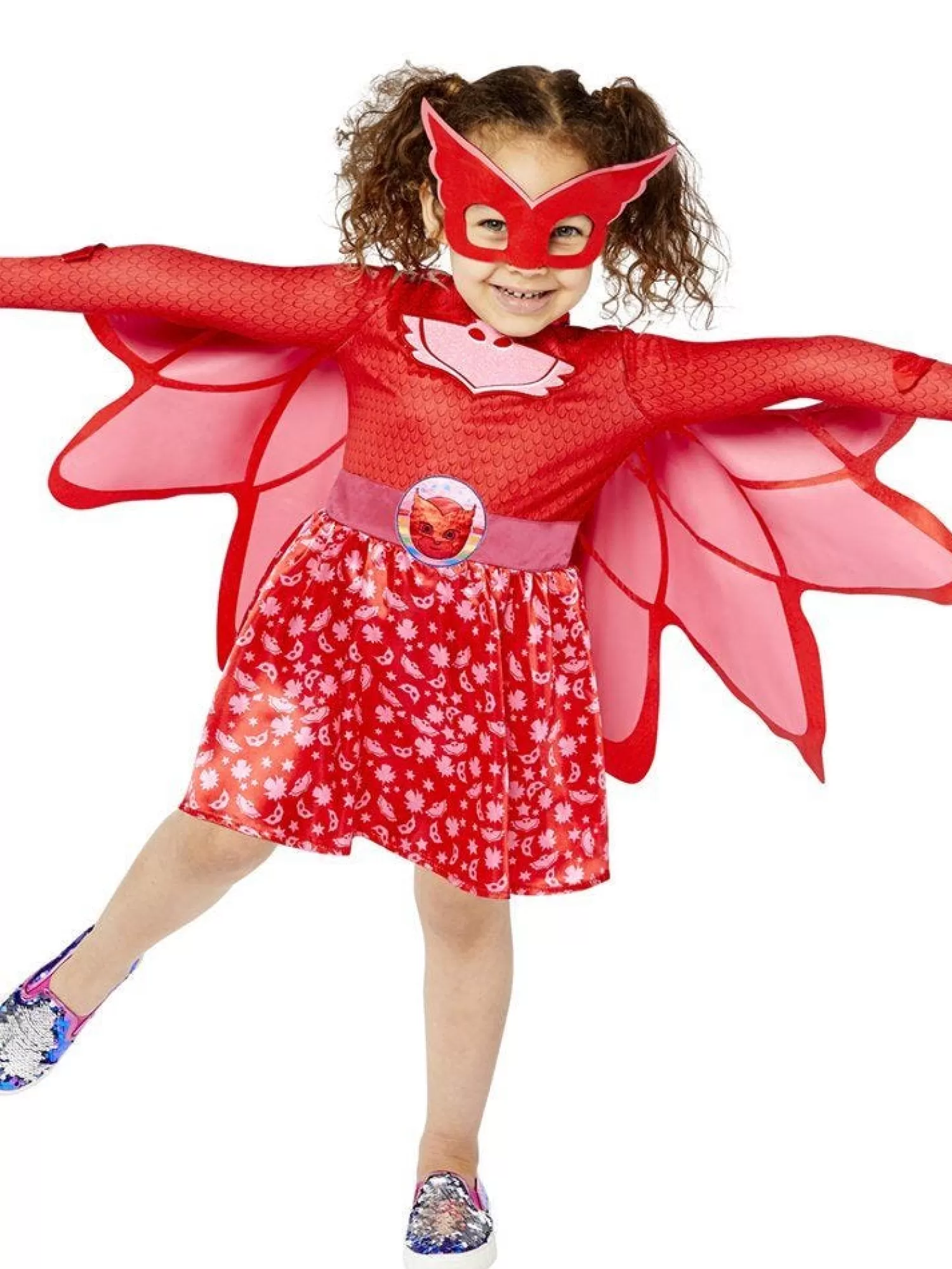 Sale Party Delights Owlette Rainbow Dress - Child Costume