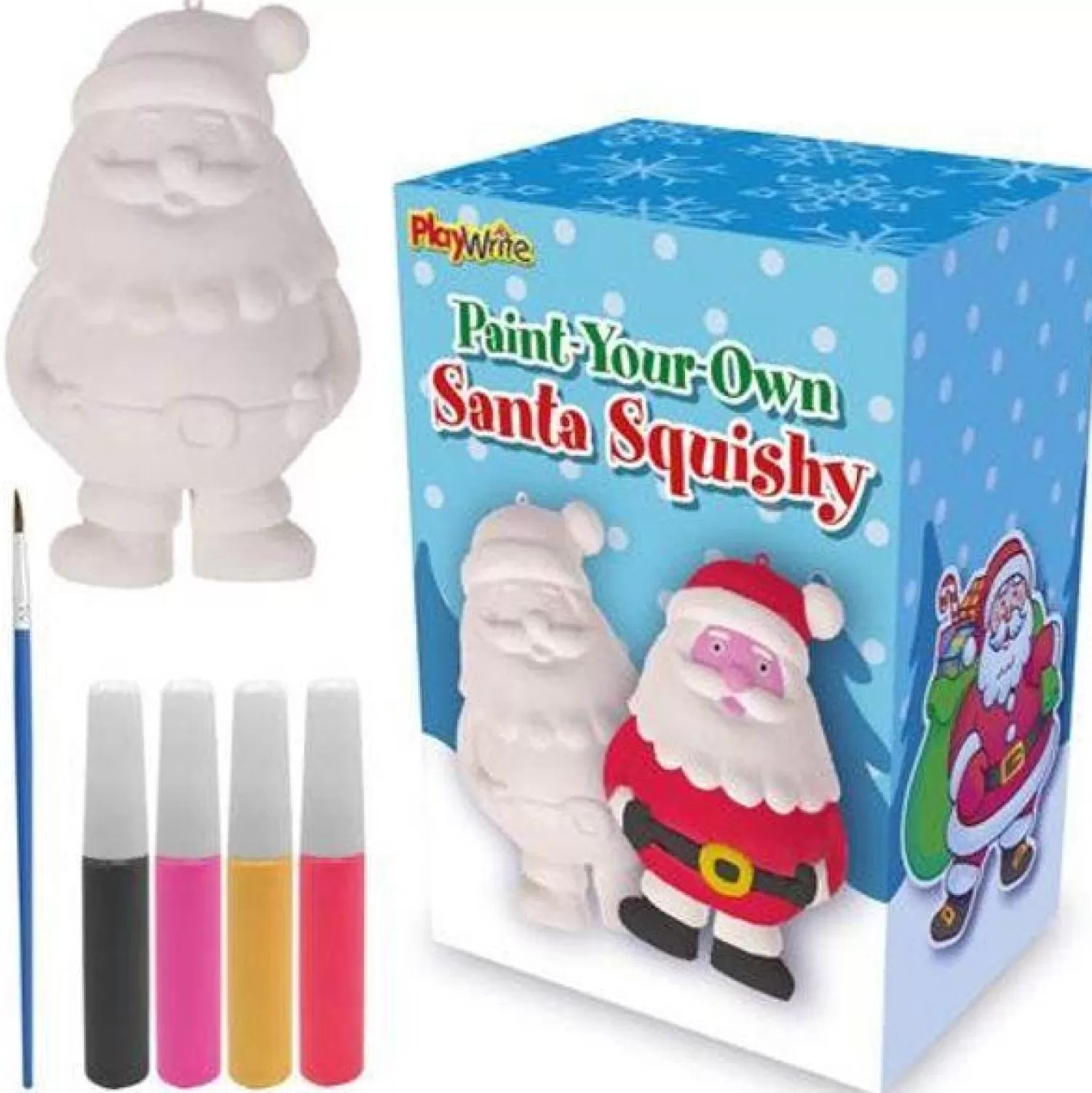 Paint Your Own Santa Squishy - 15Cm<Party Delights Store