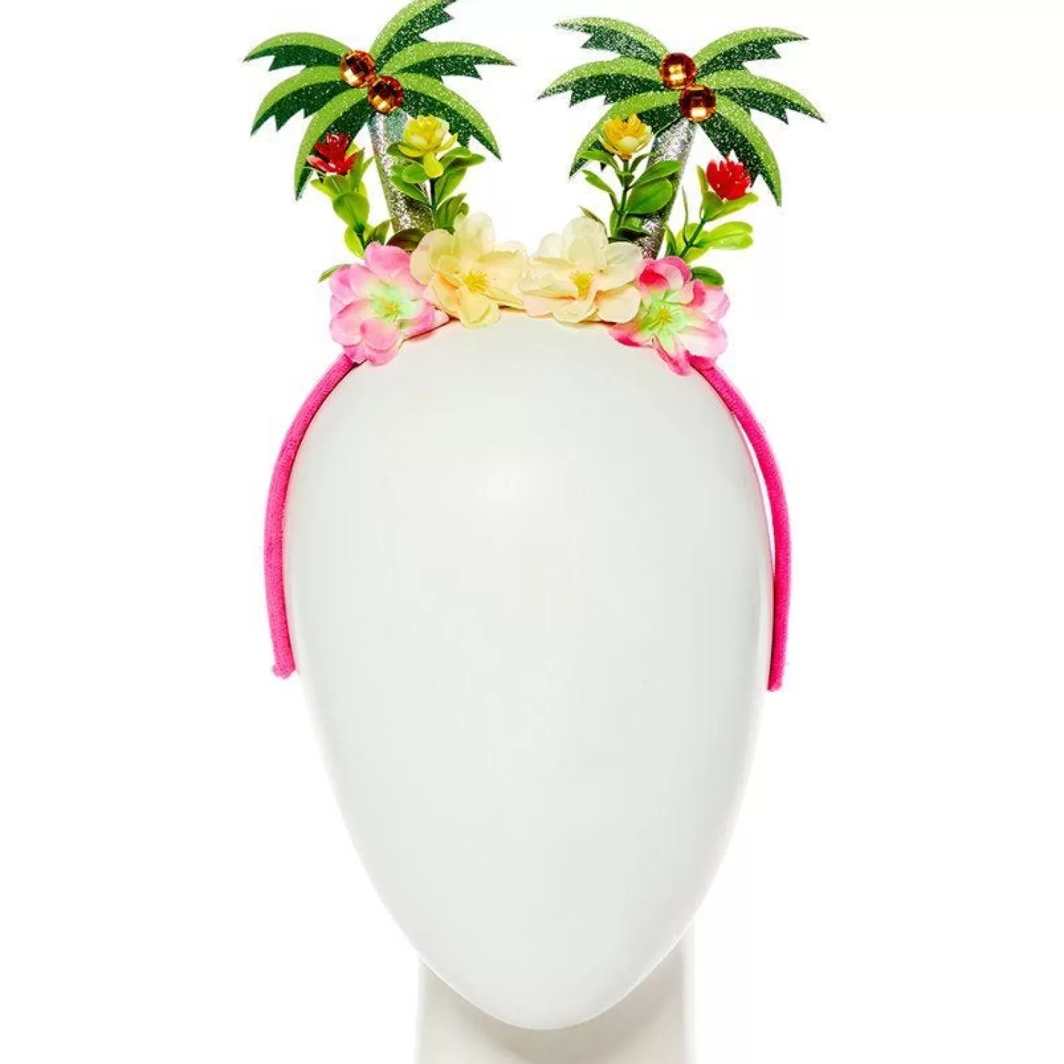 Fashion Party Delights Palm Tree & Flower Headband