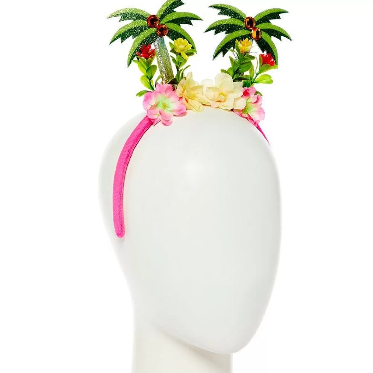 Fashion Party Delights Palm Tree & Flower Headband