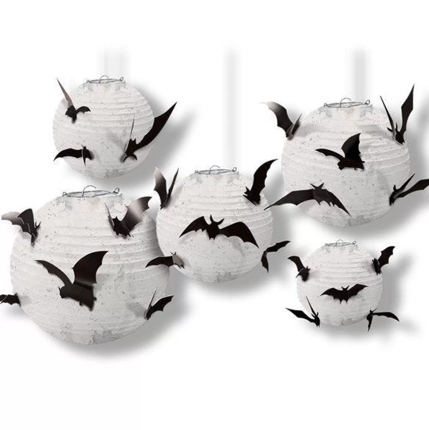 Paper Lanterns With Bats<Party Delights Cheap