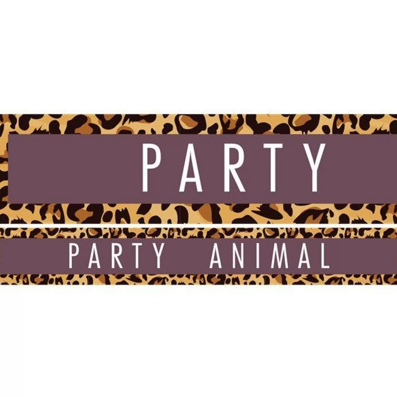 Best Sale Party Delights Party Animal Paper Banner - 1M (3Pk)